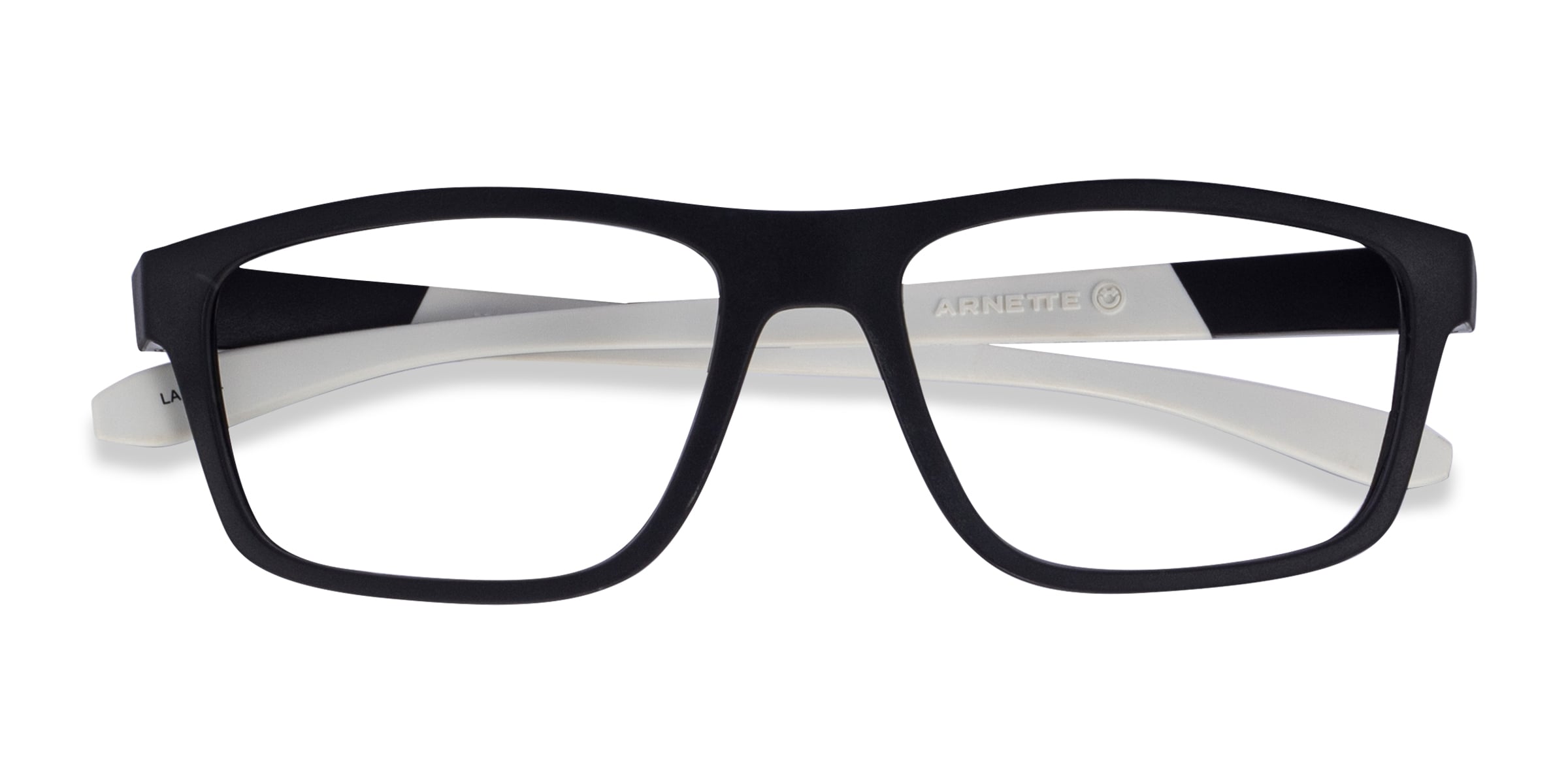 ARNETTE Laflor - Rectangle Black Matte Frame Eyeglasses