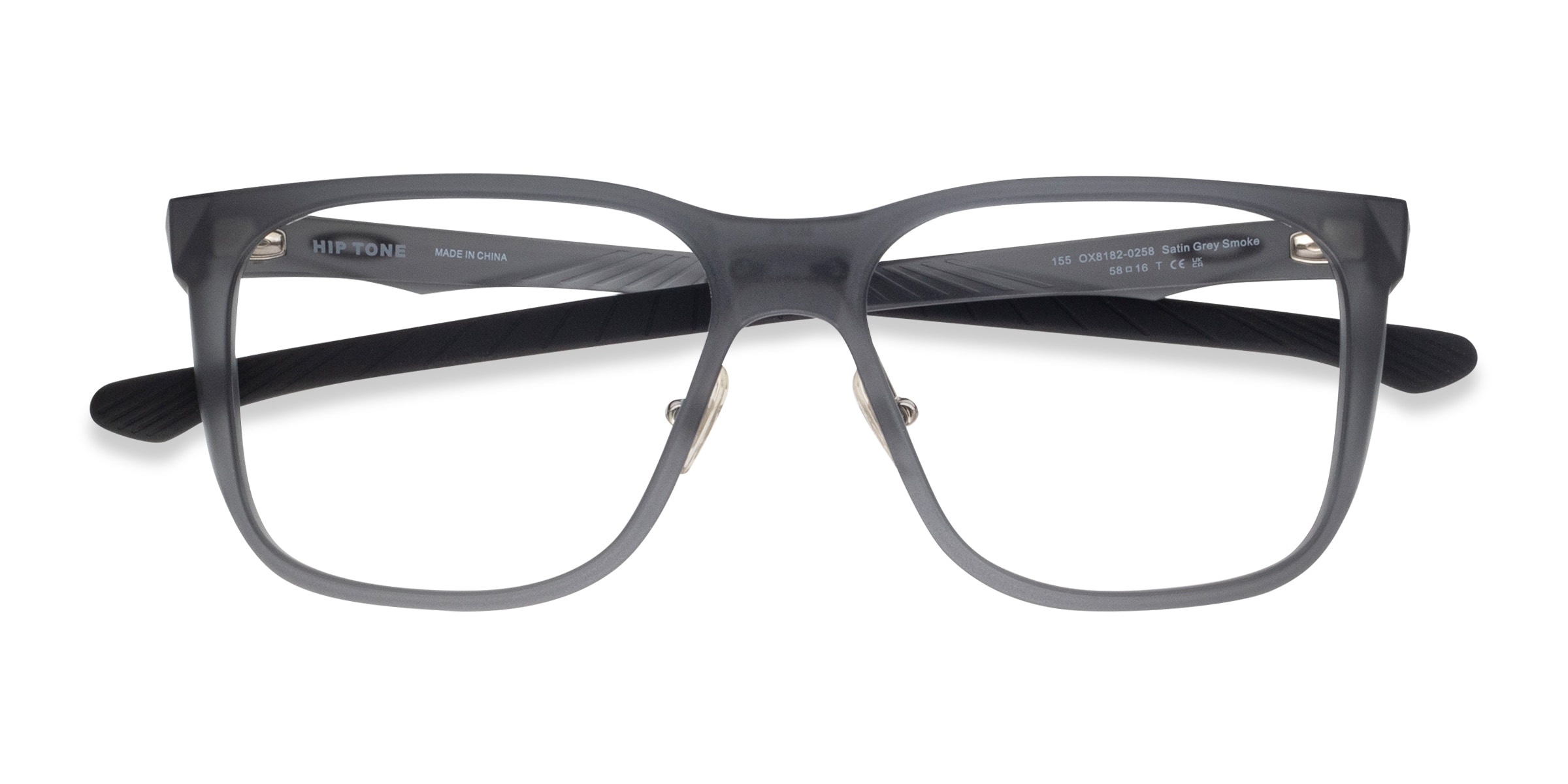 OAKLEY Hip Tone - Square Gray Frame Glasses For Men