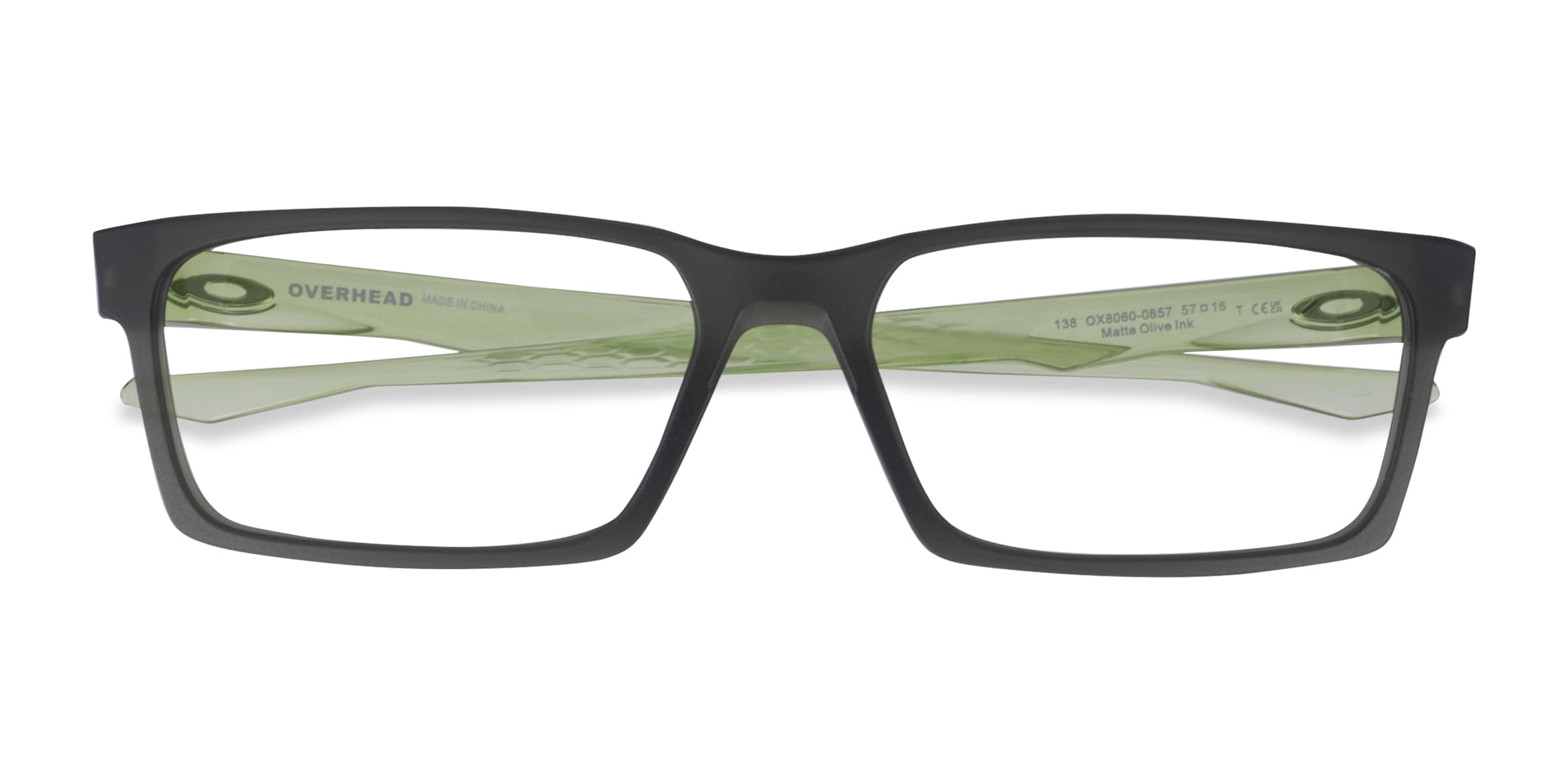 Oakley Overhead - Rectangle Matte Black Frame Eyeglasses