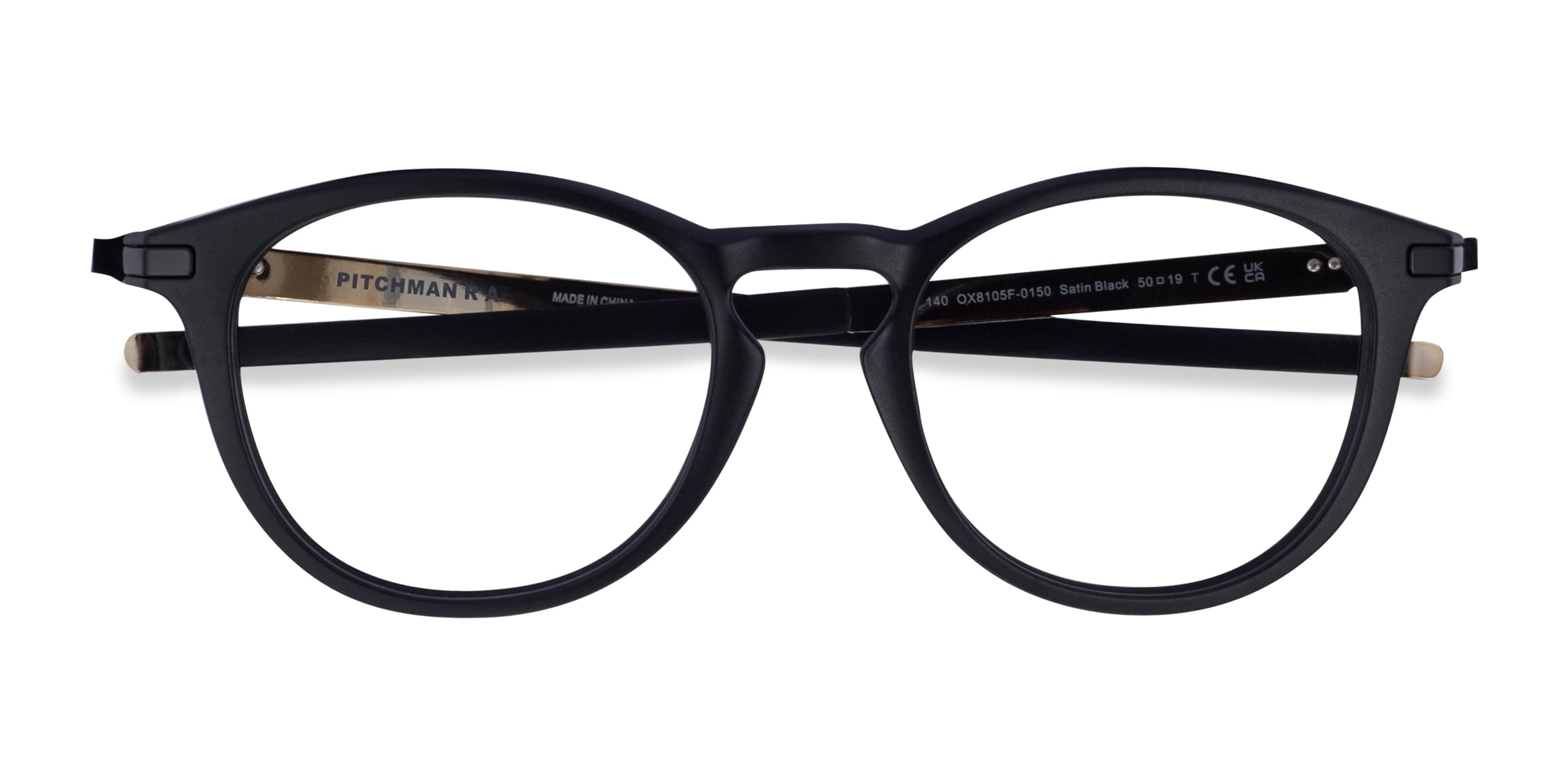 Oakley Pitchman R A - Round Black Frame Glasses For Men