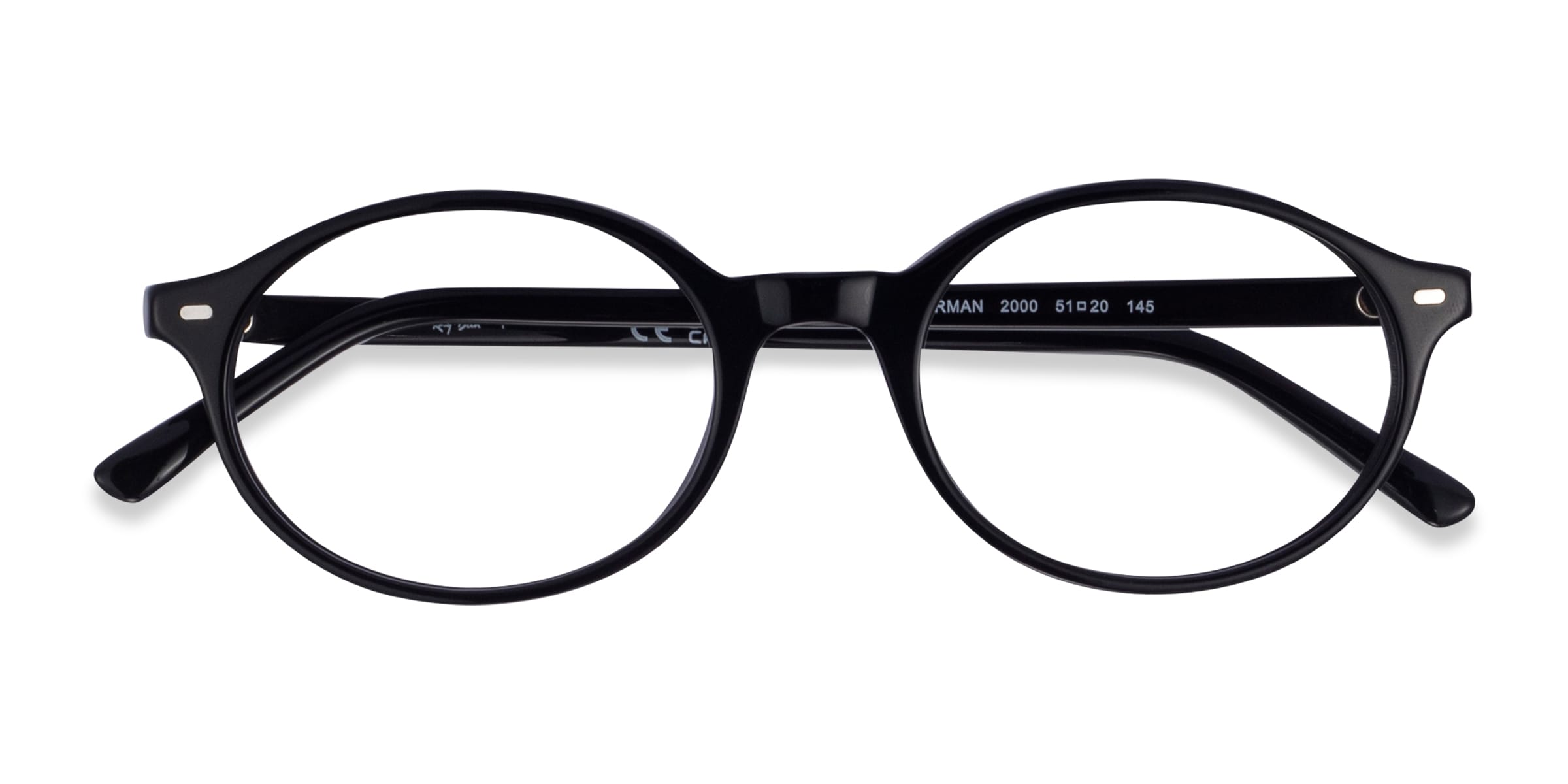 Ray-Ban RB5429 German - Oval Black Frame Eyeglasses