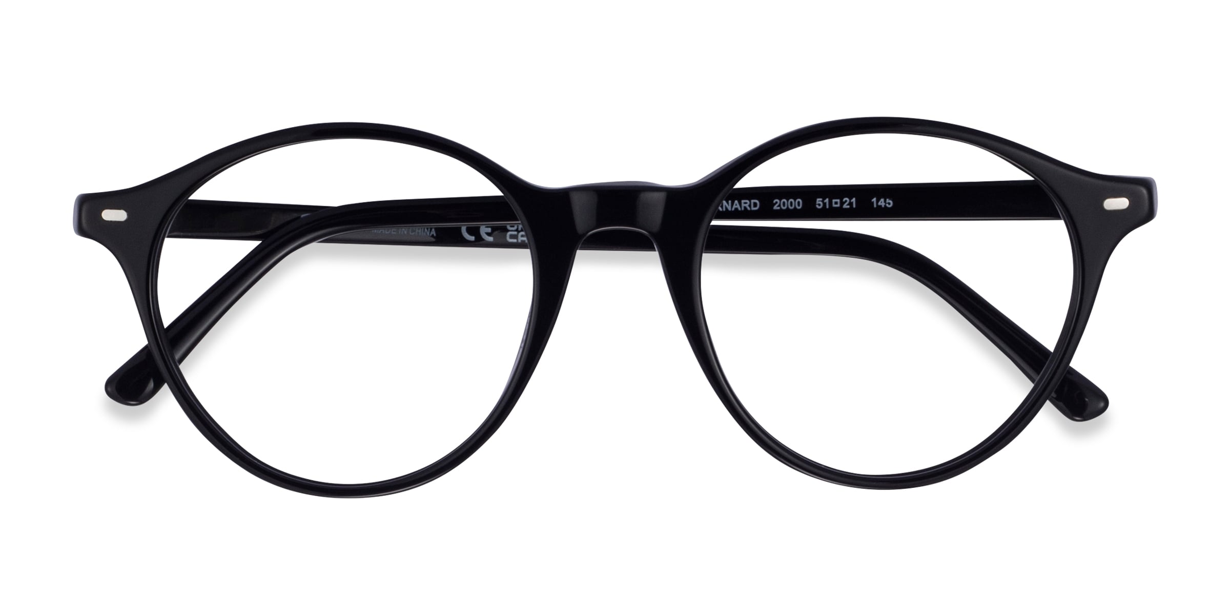 Ray-Ban RB5430 Bernard - Round Black Frame Eyeglasses