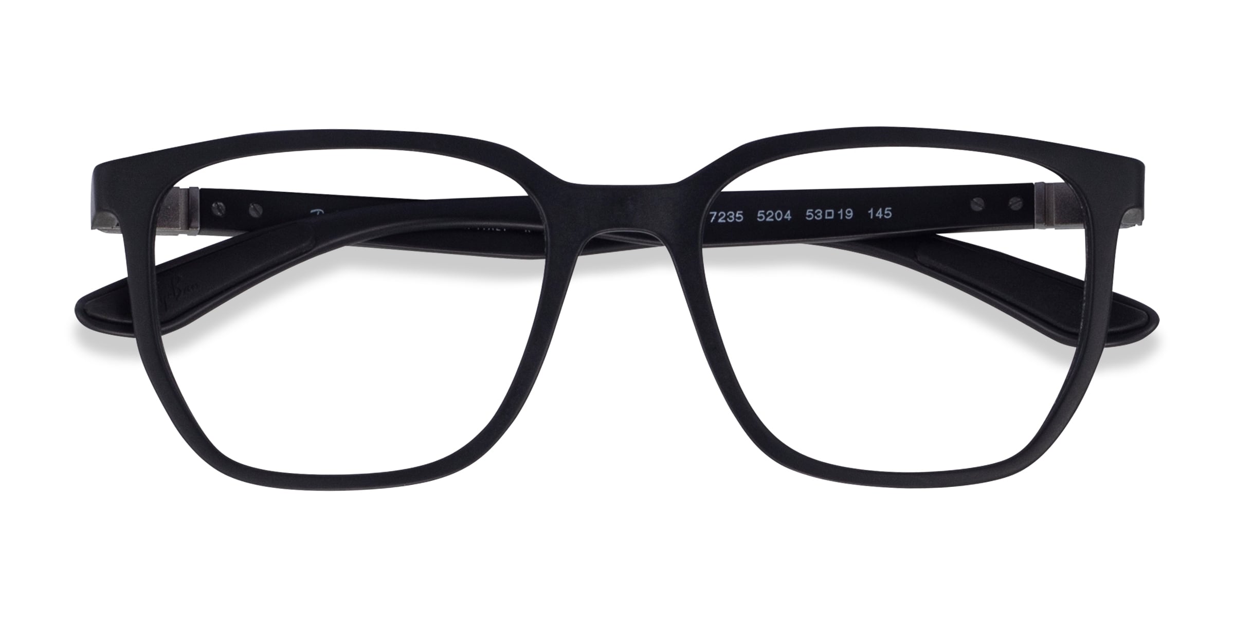 Ray-Ban RB7235 Liteforce - Square Matte Black Frame Eyeglasses