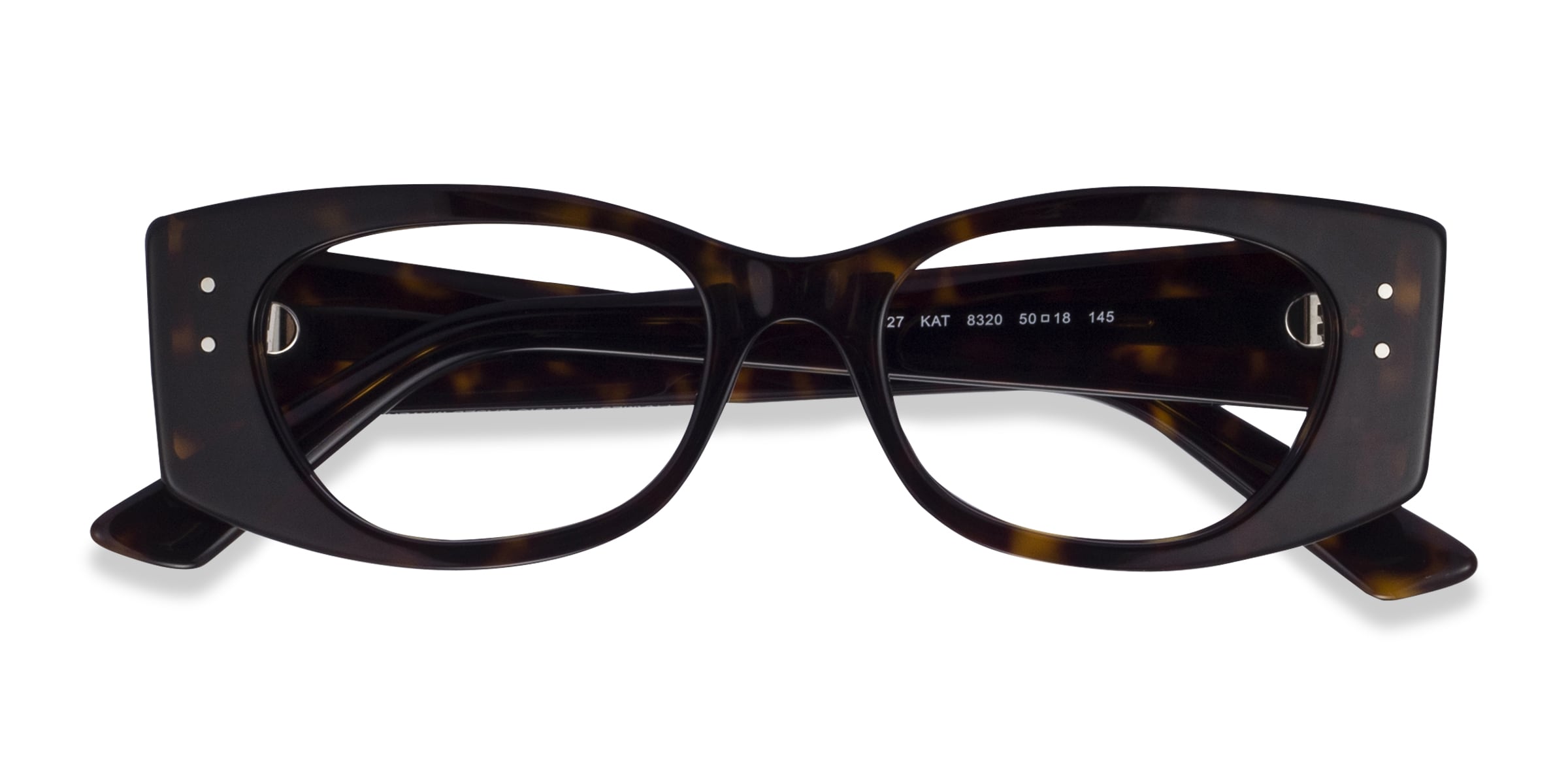 Ray-Ban RB7327 Kat - Oval Tortoise Frame Eyeglasses