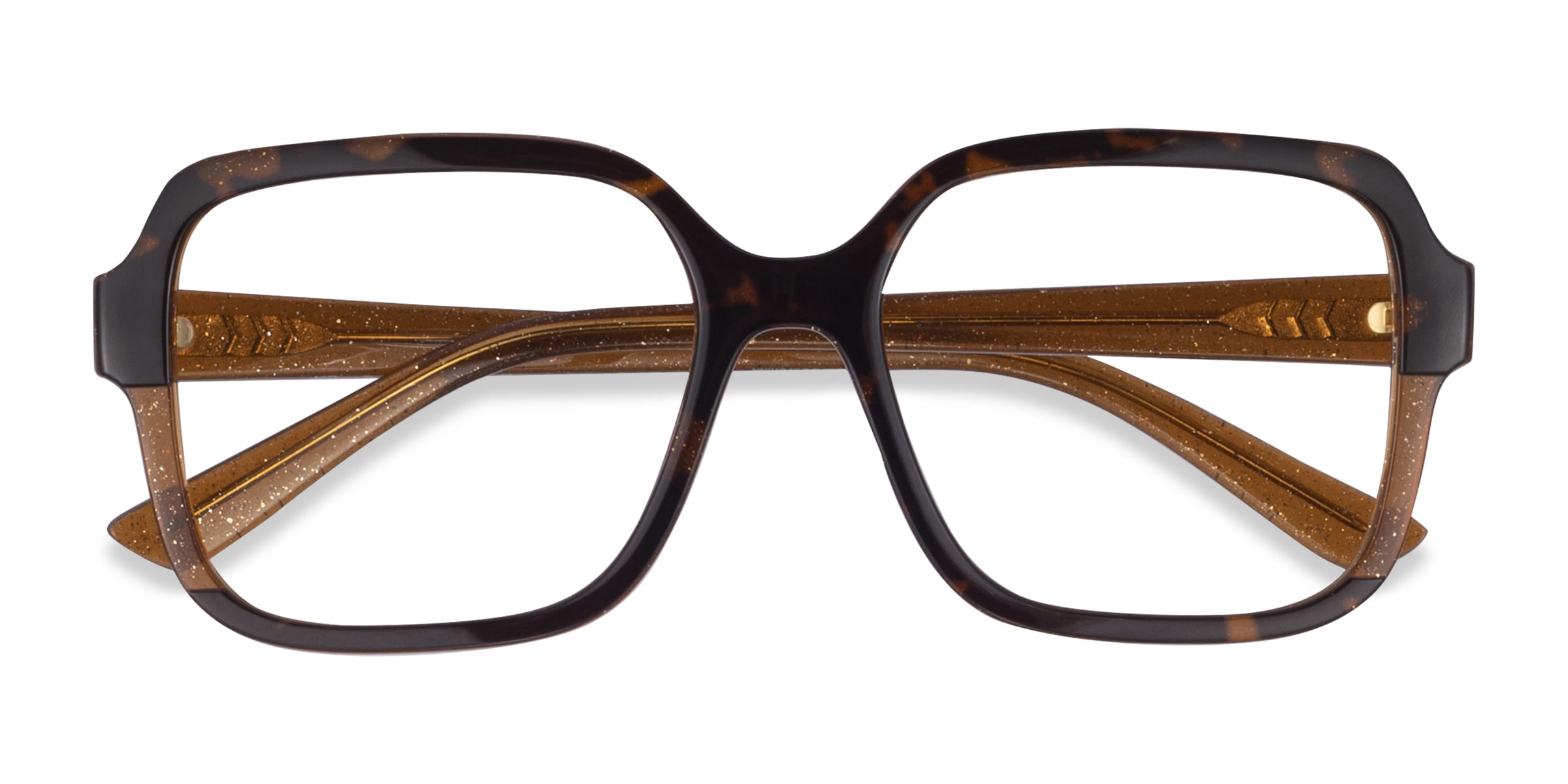 Vogue Eyewear VO5555 - Square Brown Tortoise Frame Glasses For Women