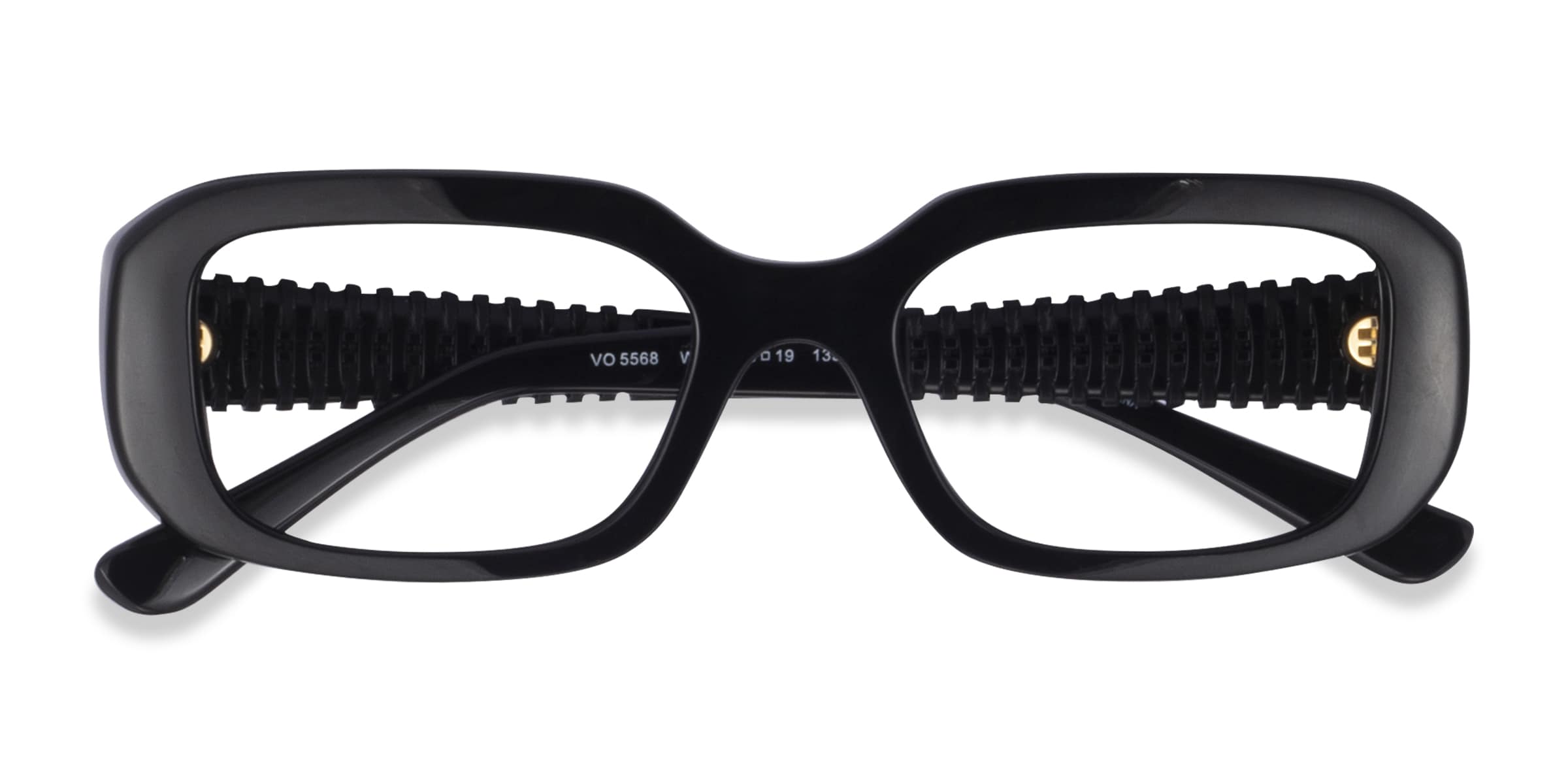 Vogue Eyewear VO5568 - Rectangle Black Frame Eyeglasses