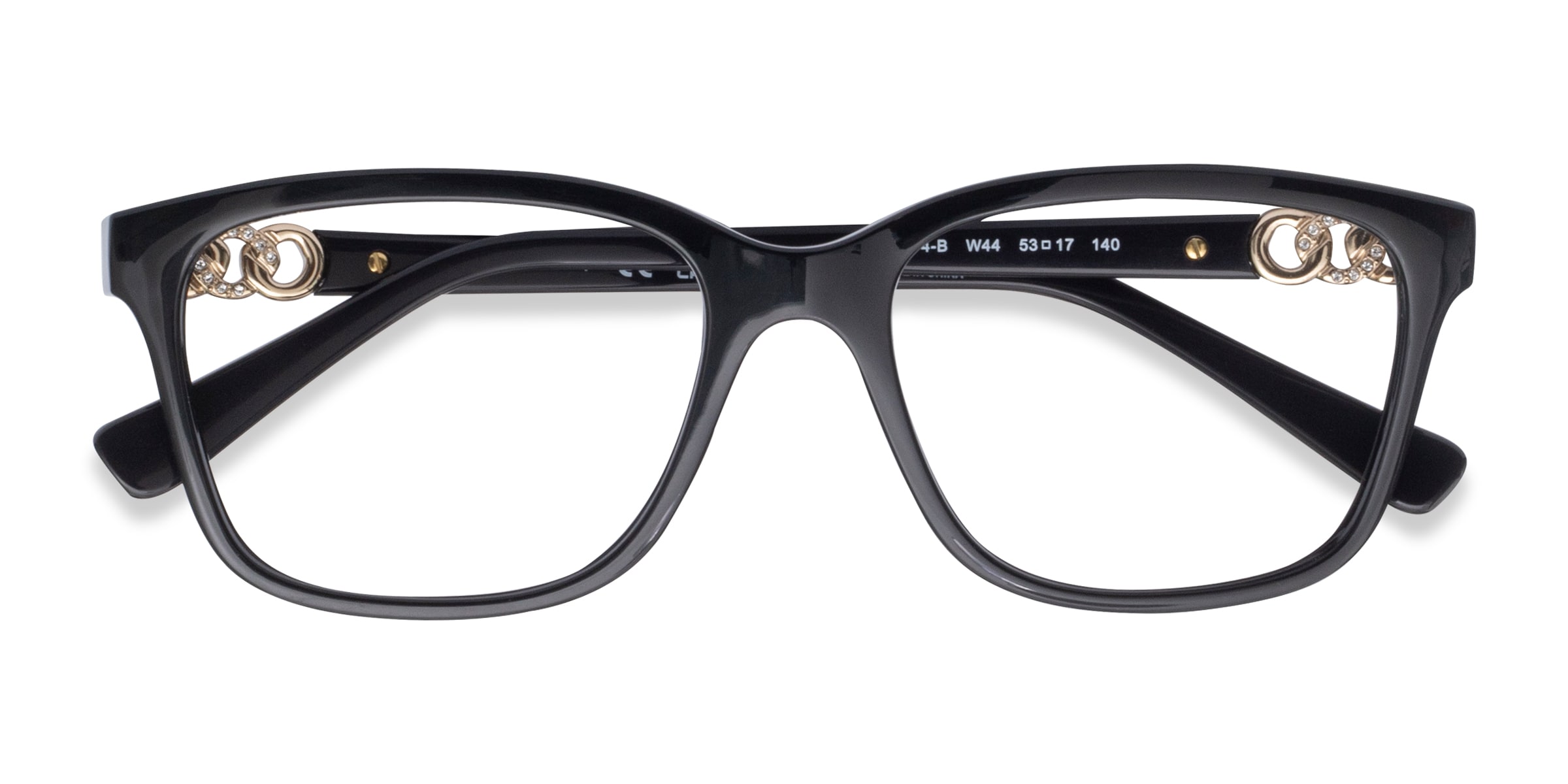 Vogue Eyewear VO5574B - Square Black Frame Glasses For Women