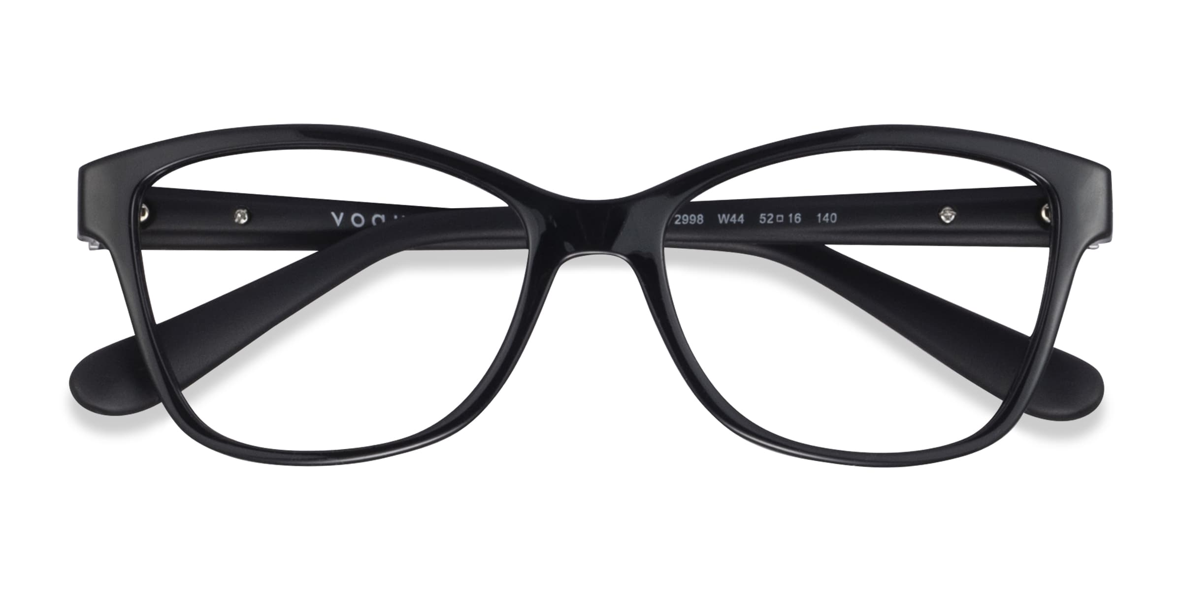 Vogue Eyewear VO2998 - Cat Eye Shiny Black Frame Eyeglasses