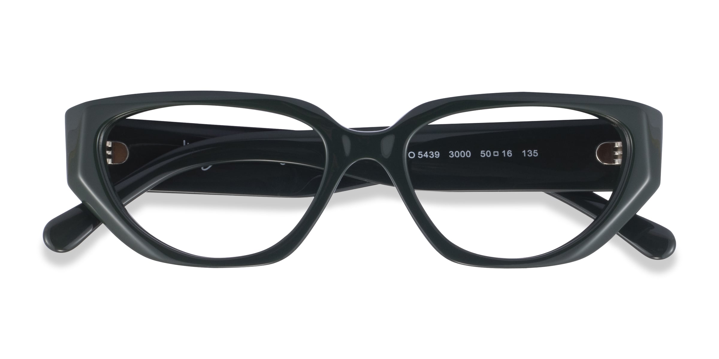 Vogue Eyewear VO5439 - Cat Eye Dark Green Frame Glasses For Women