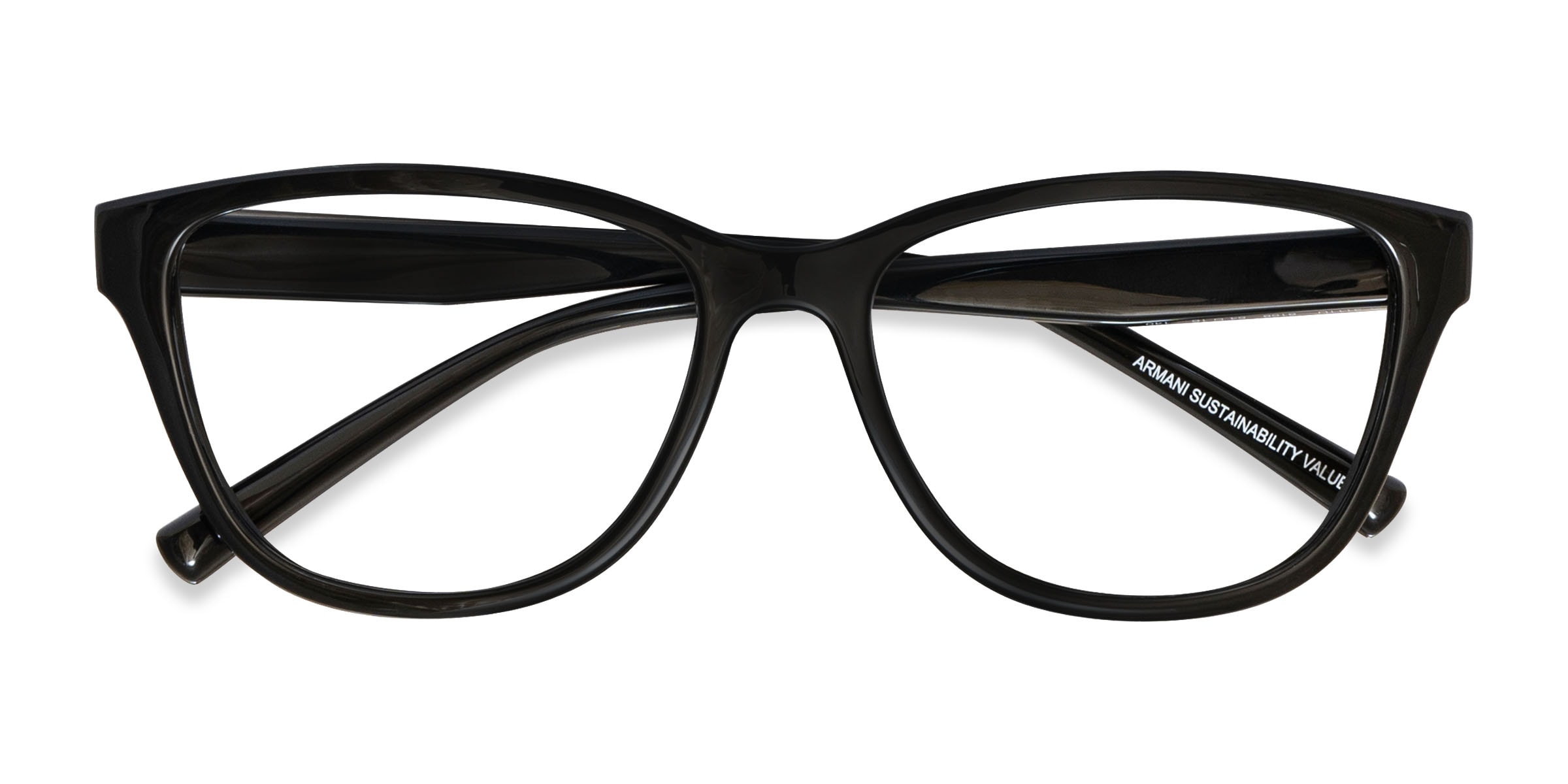 Armani Exchange AX3111U - Cat Eye Black Frame Eyeglasses
