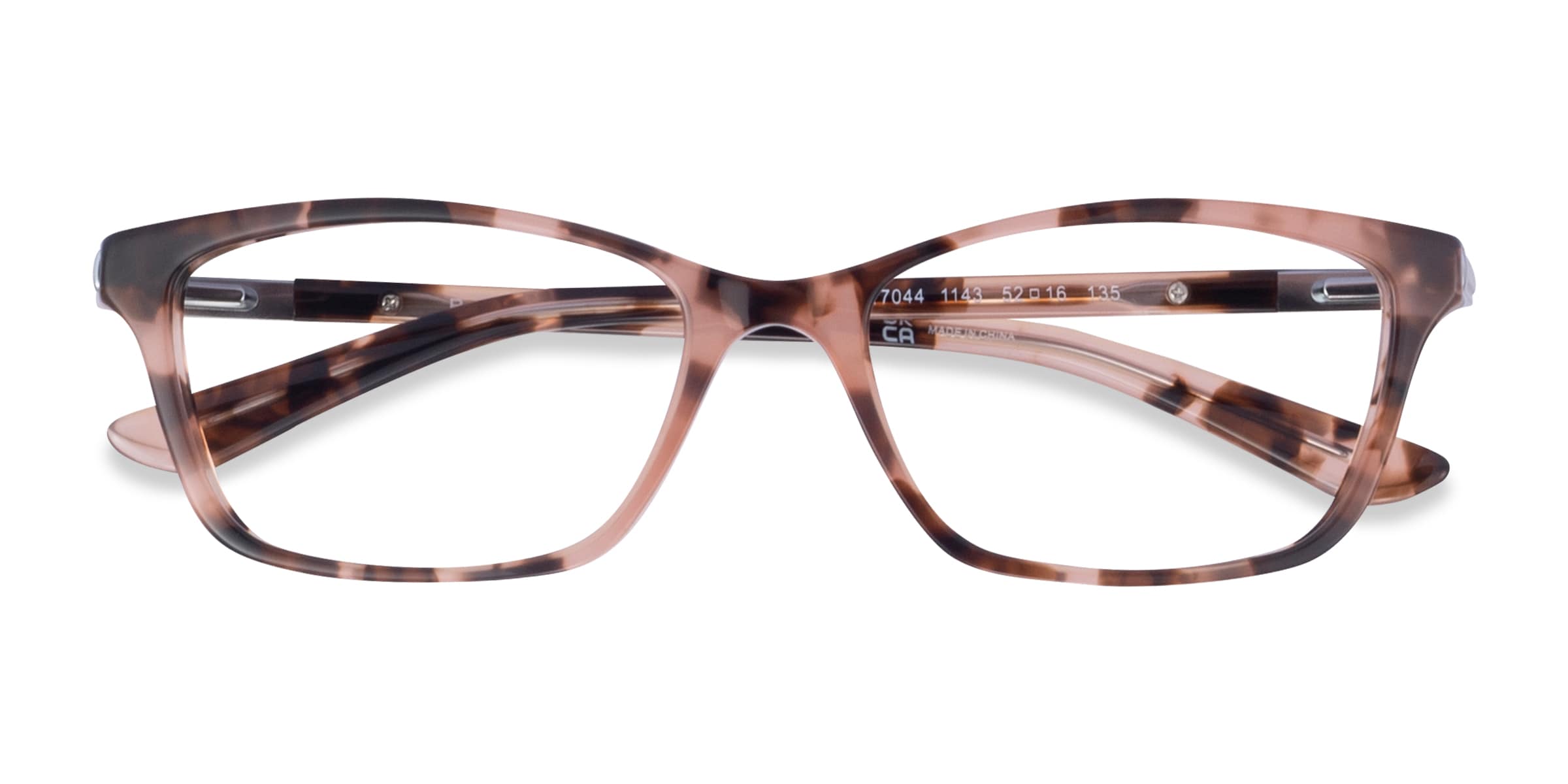 Ralph RA7044 - Cat Eye Ivory Tortoise Frame Glasses For Women