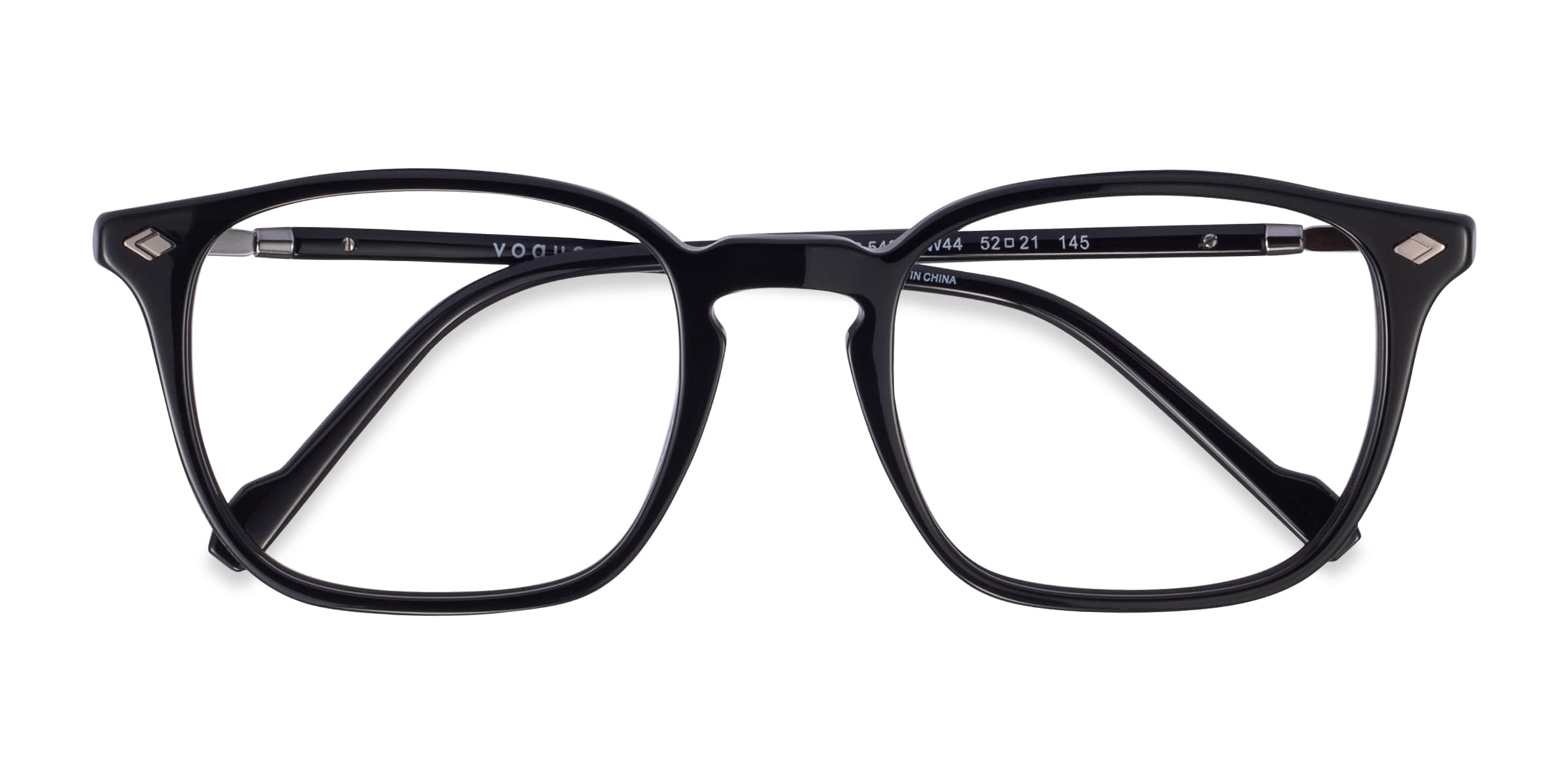 Vogue Eyewear VO5433 - Square Shiny Black Frame Eyeglasses
