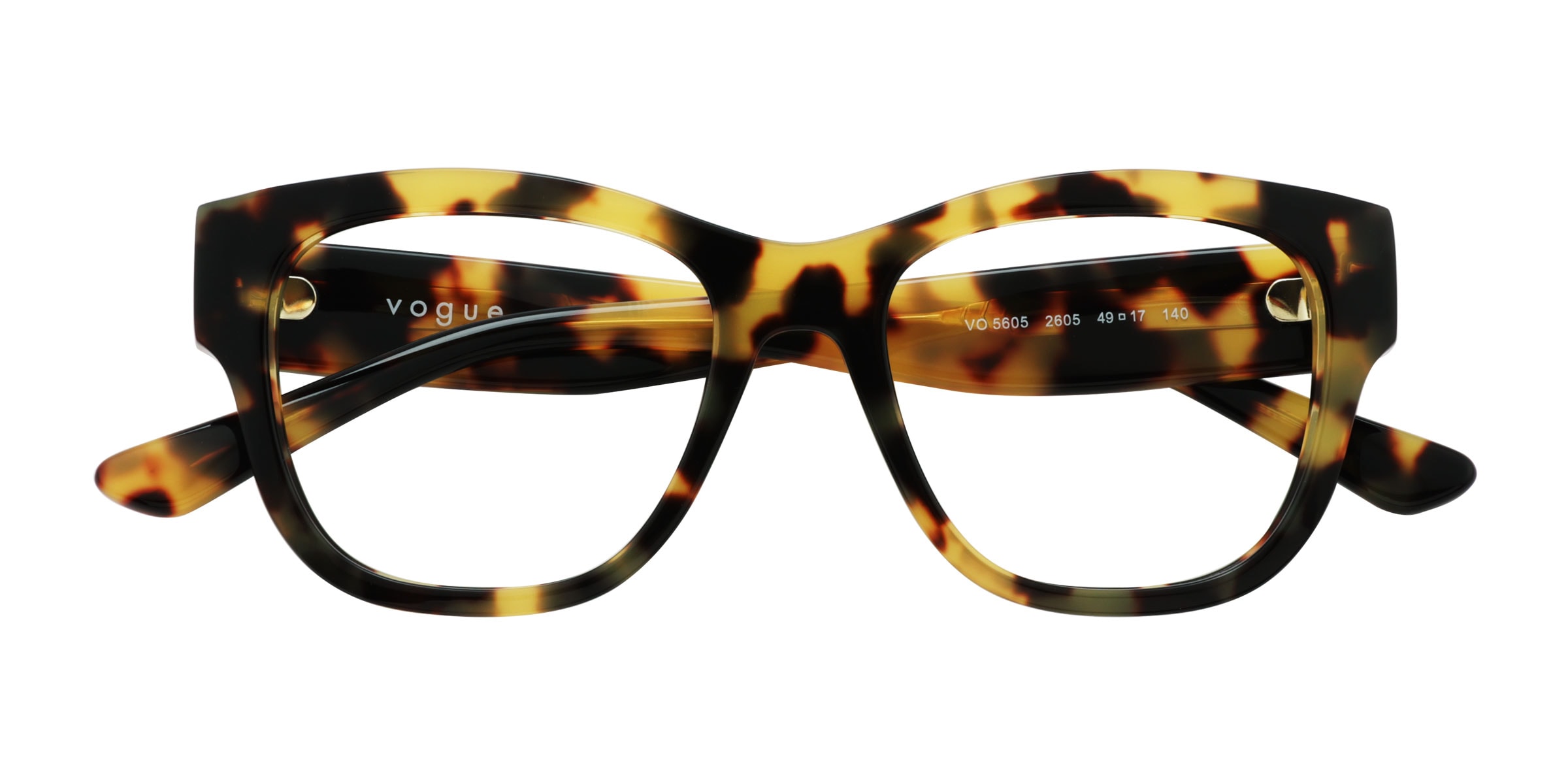 Vogue Eyewear VO5605 - Cat Eye Tortoise Frame Eyeglasses