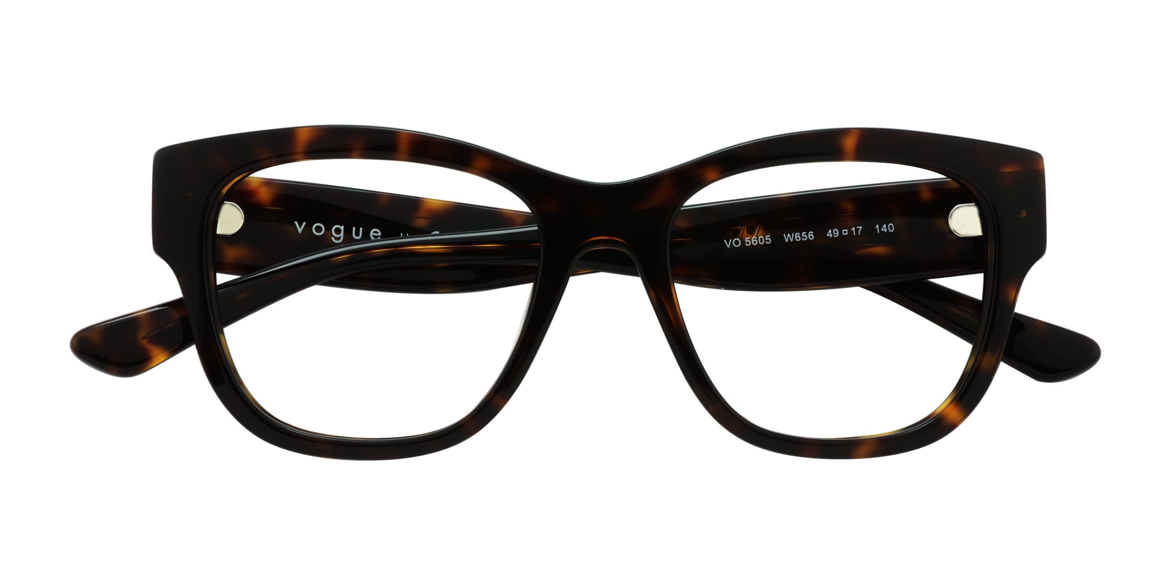 Vogue Eyewear VO5605 - Cat Eye Dark Tortoise Frame Eyeglasses