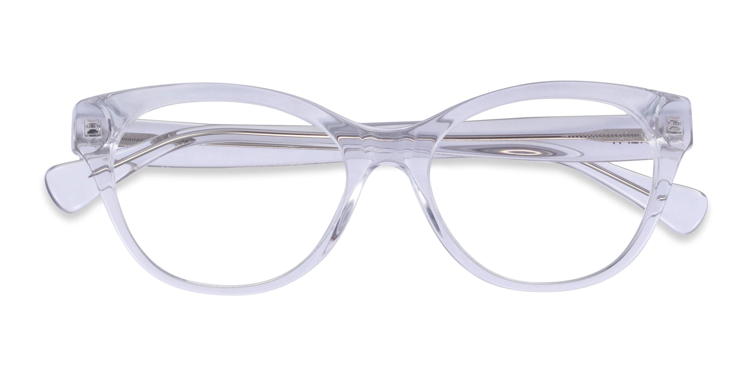 Ralph RA7141 - Cat Eye Clear Frame Eyeglasses