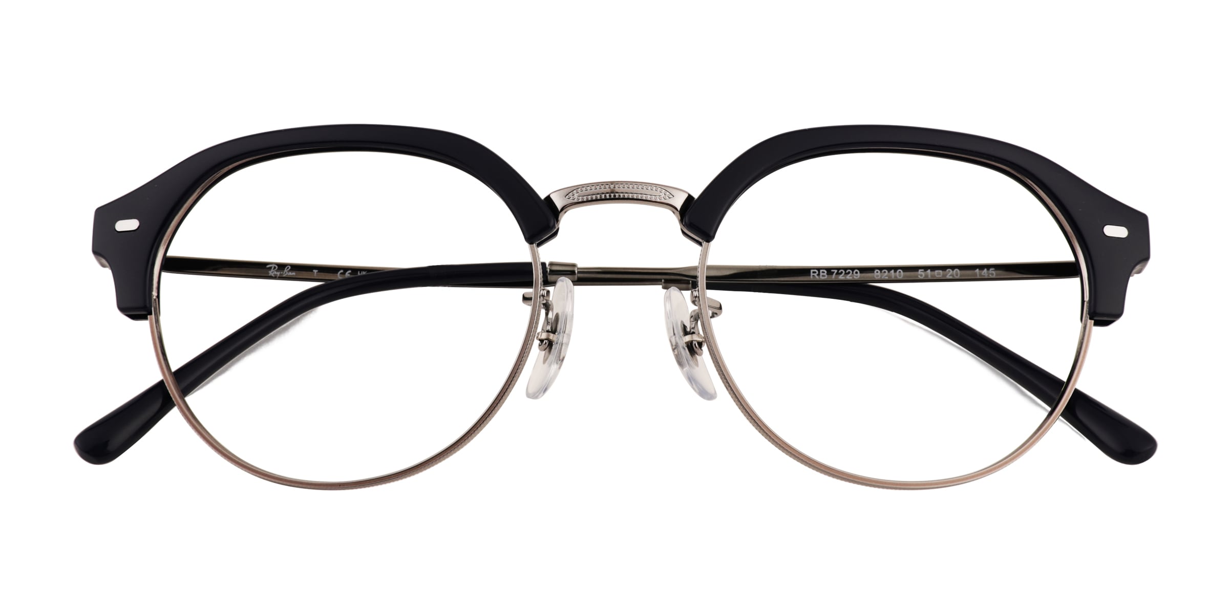 Ray-Ban RB7229 - Browline Dark Blue Frame Eyeglasses