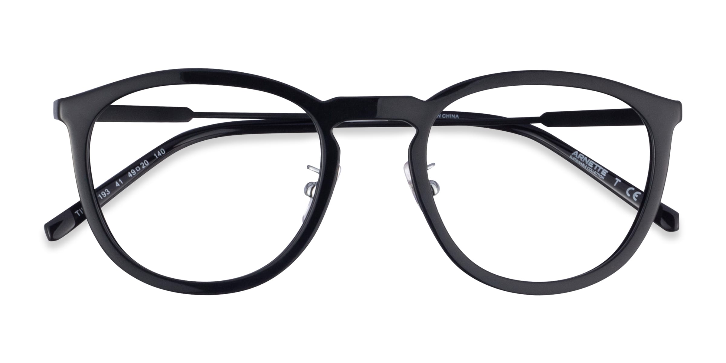 ARNETTE Tiki - Round Black Frame Eyeglasses