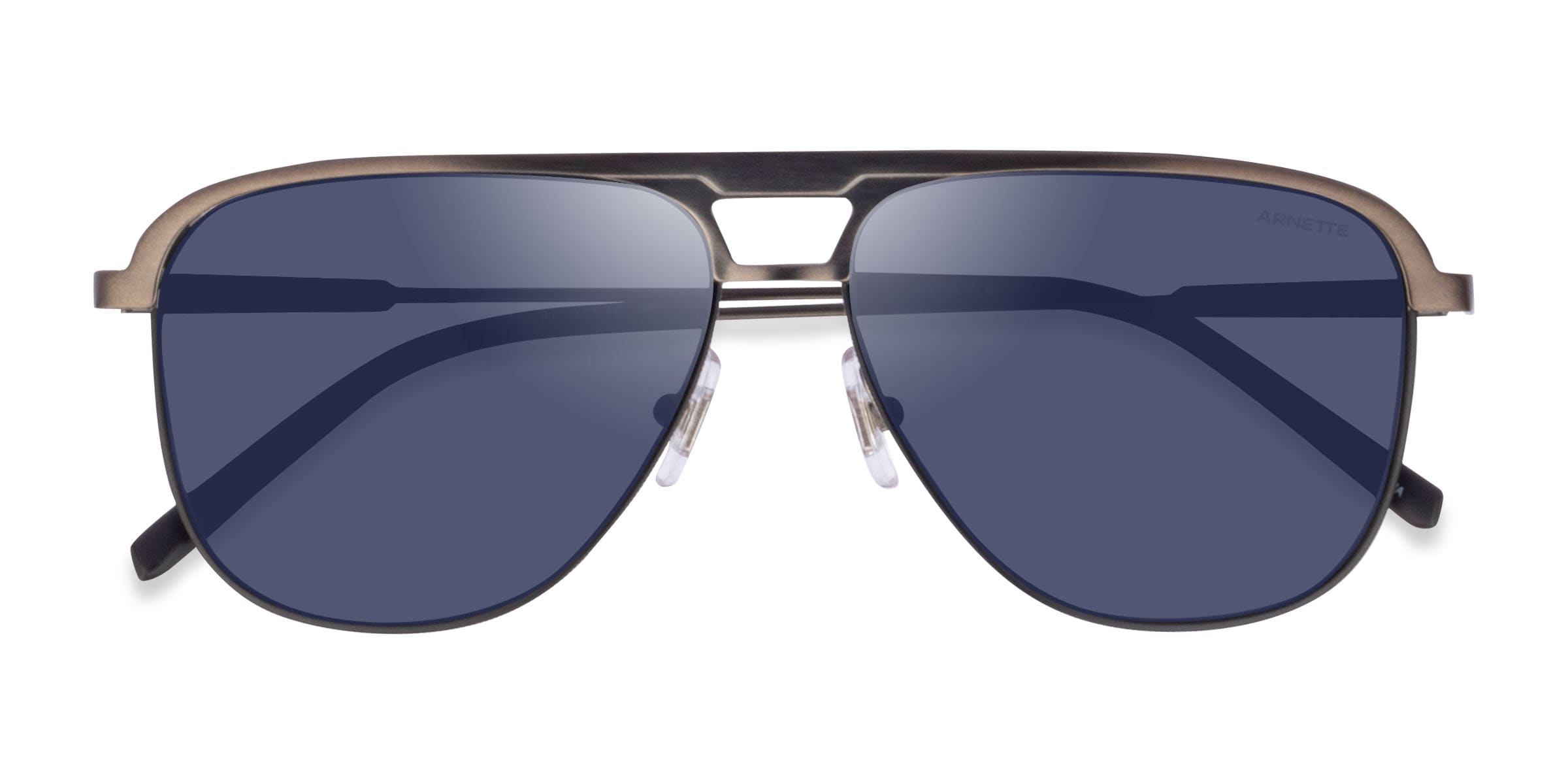 ARNETTE Holboxx - Aviator Brushed Gunmetal Frame Prescription Sunglasses