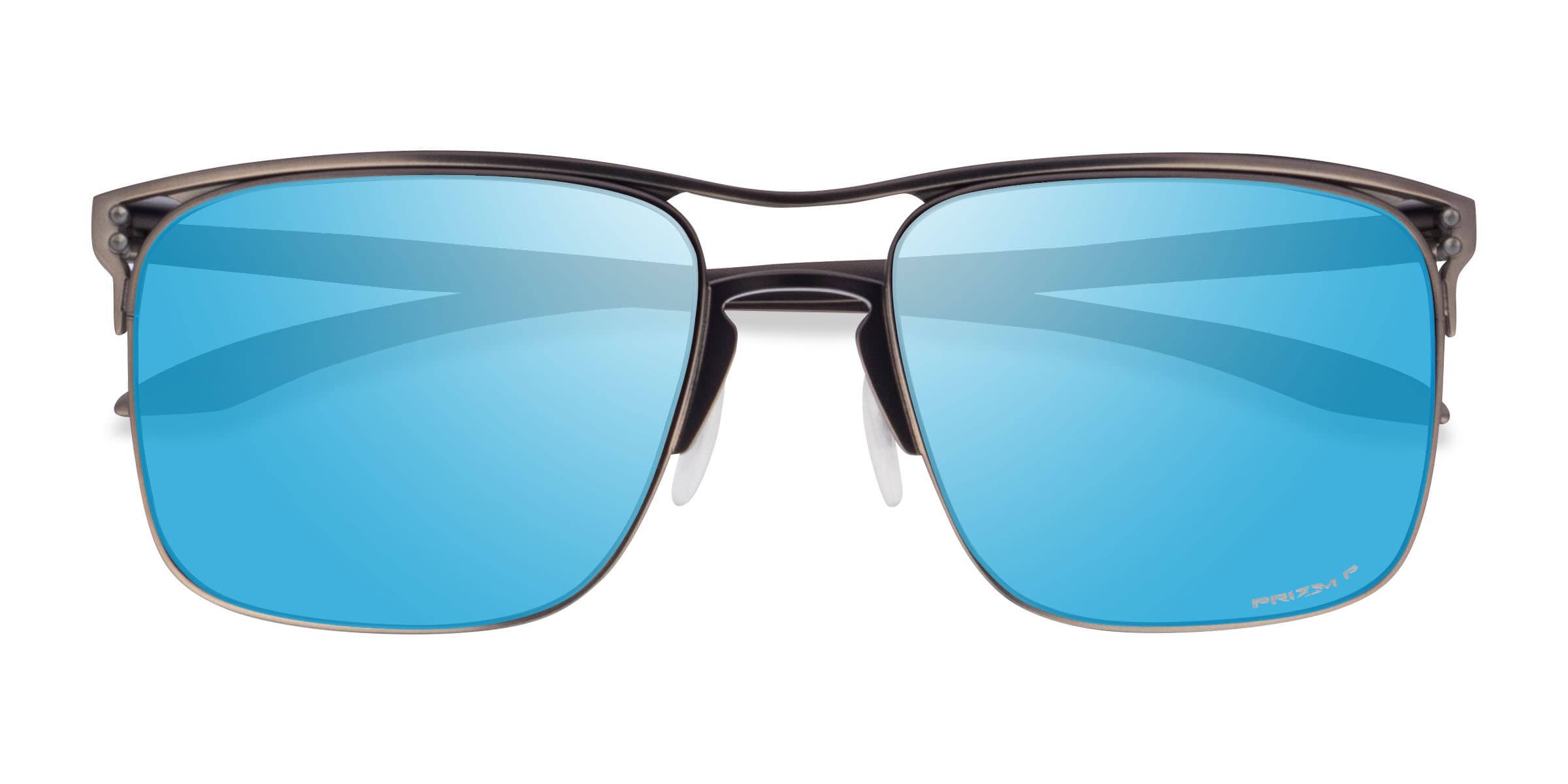 Oakley Holbrook Ti - Square Matte Gunmetal Frame Prescription Sunglasses