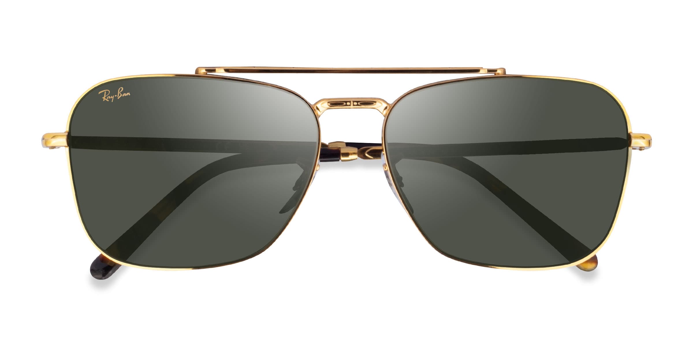 Ray-Ban RB3636 - Rectangle Legend Gold Frame Prescription Sunglasses