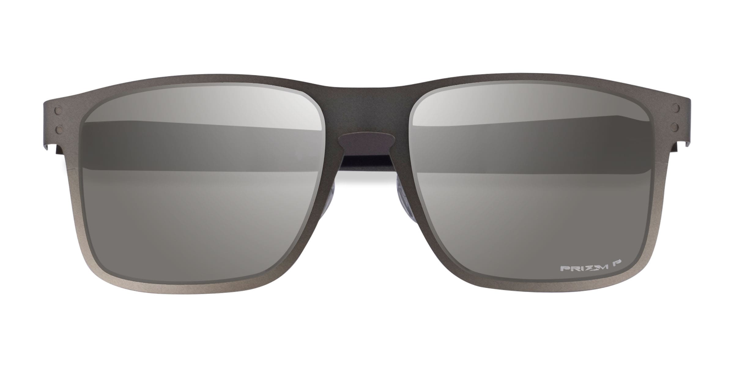Oakley Holbrook Metal - Square Matte Gunmetal Frame Prescription Sunglasses