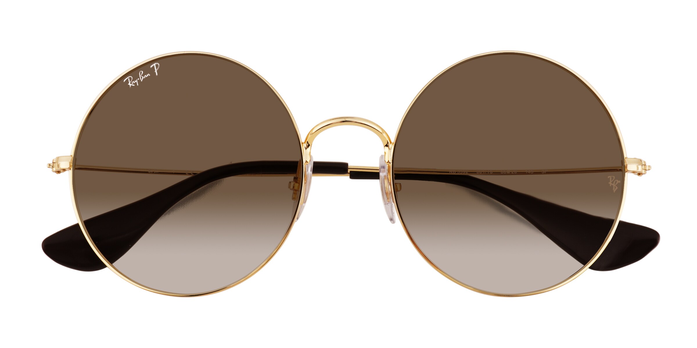 Ray-Ban RB3592 - Round Gold Frame Prescription Sunglasses