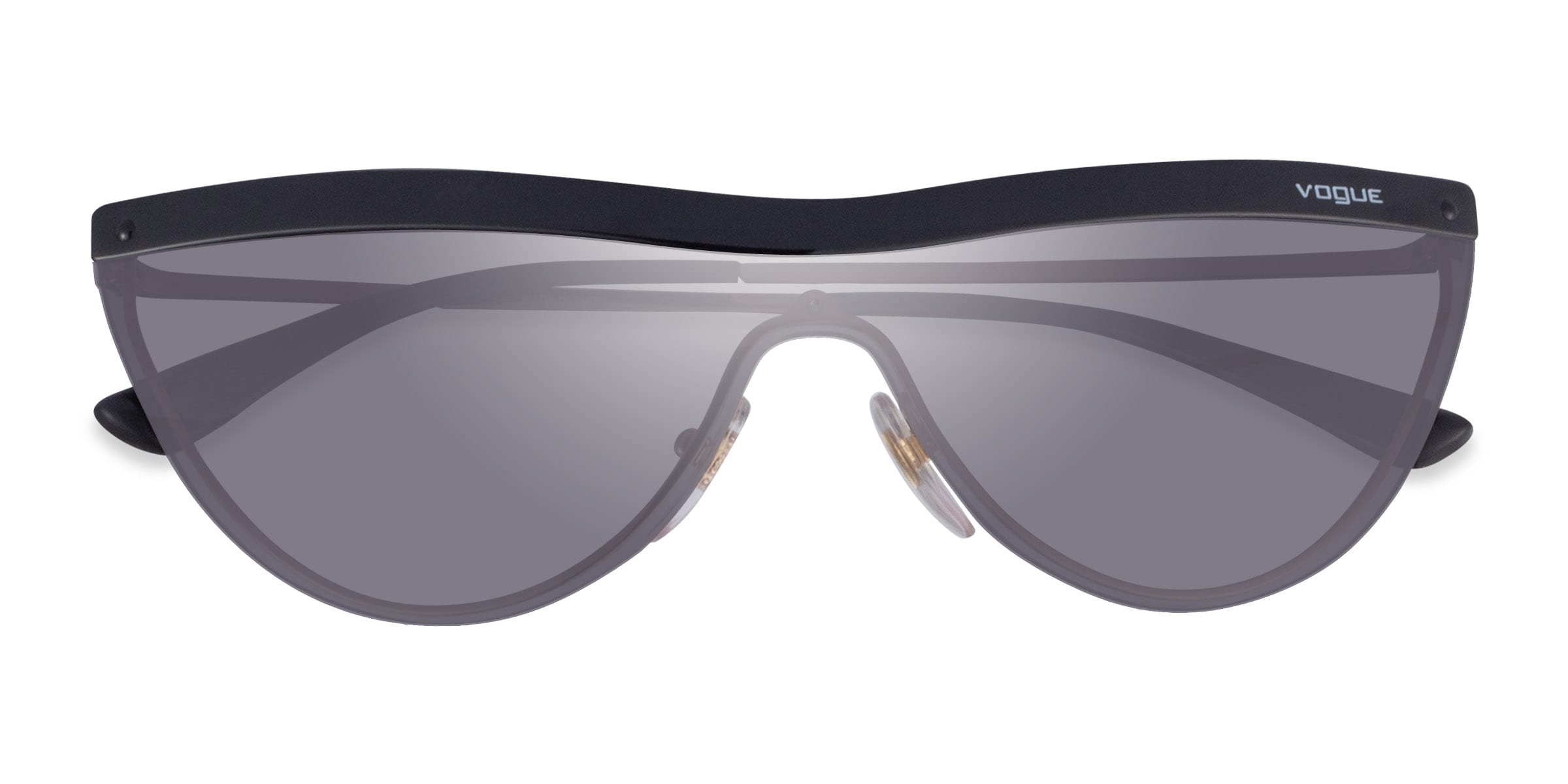 Vogue Eyewear VO4148S - Cat Eye Black Frame Prescription Sunglasses