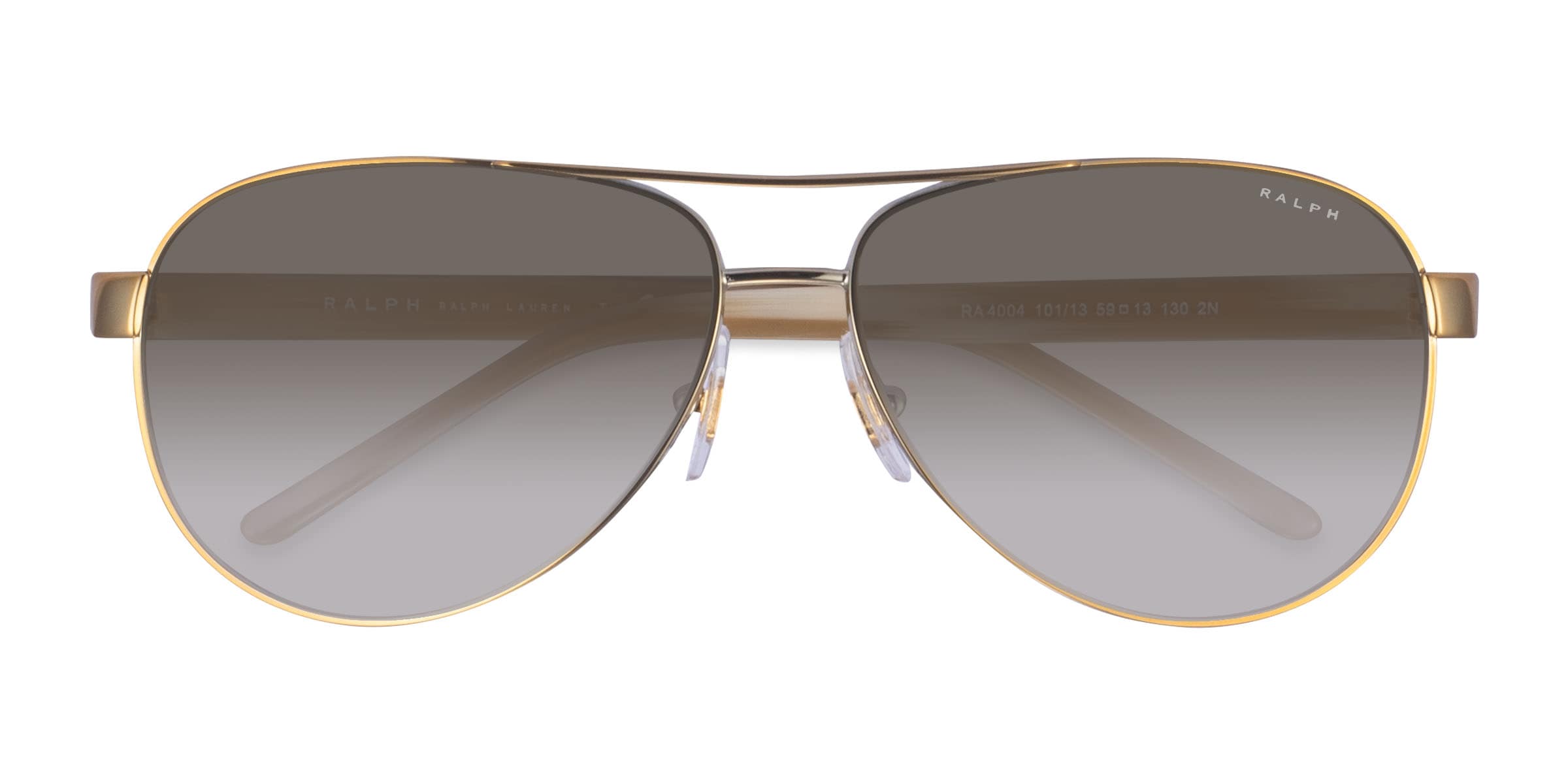 Ralph RA4004 - Aviator Gold Frame Prescription Sunglasses