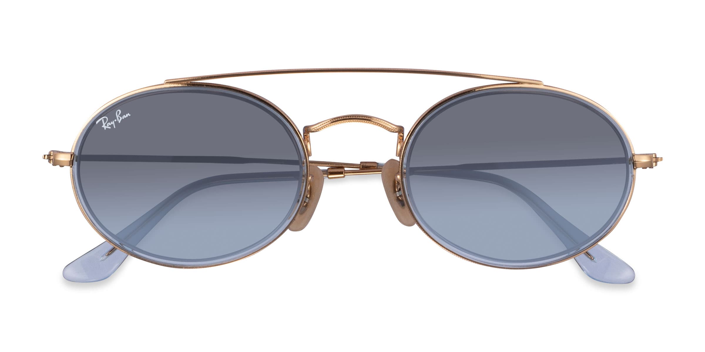 Ray-Ban RB3847N - Aviator Gold Frame Prescription Sunglasses