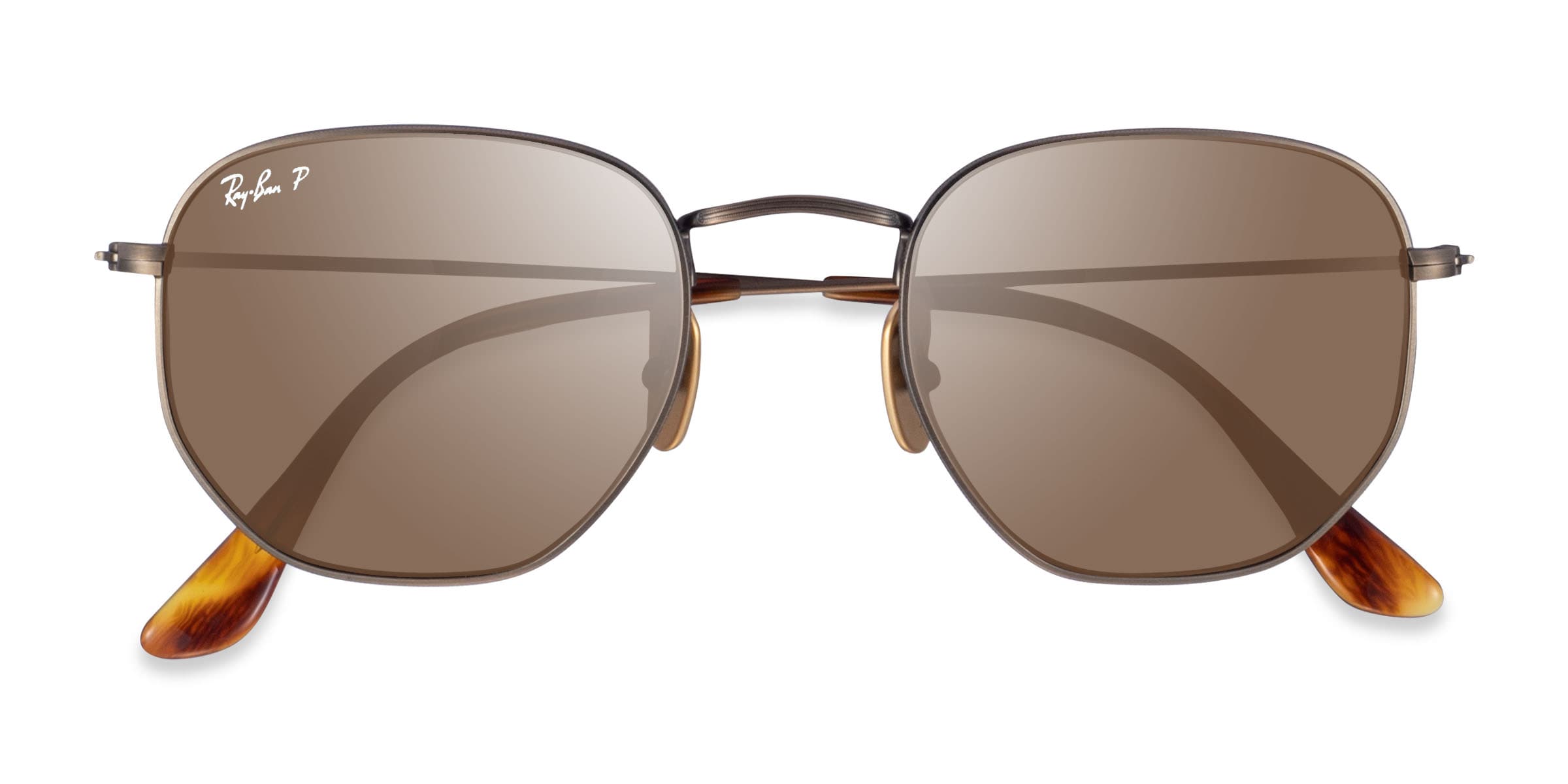 Ray-Ban RB8148 - Geometric Gunmetal Frame Prescription Sunglasses