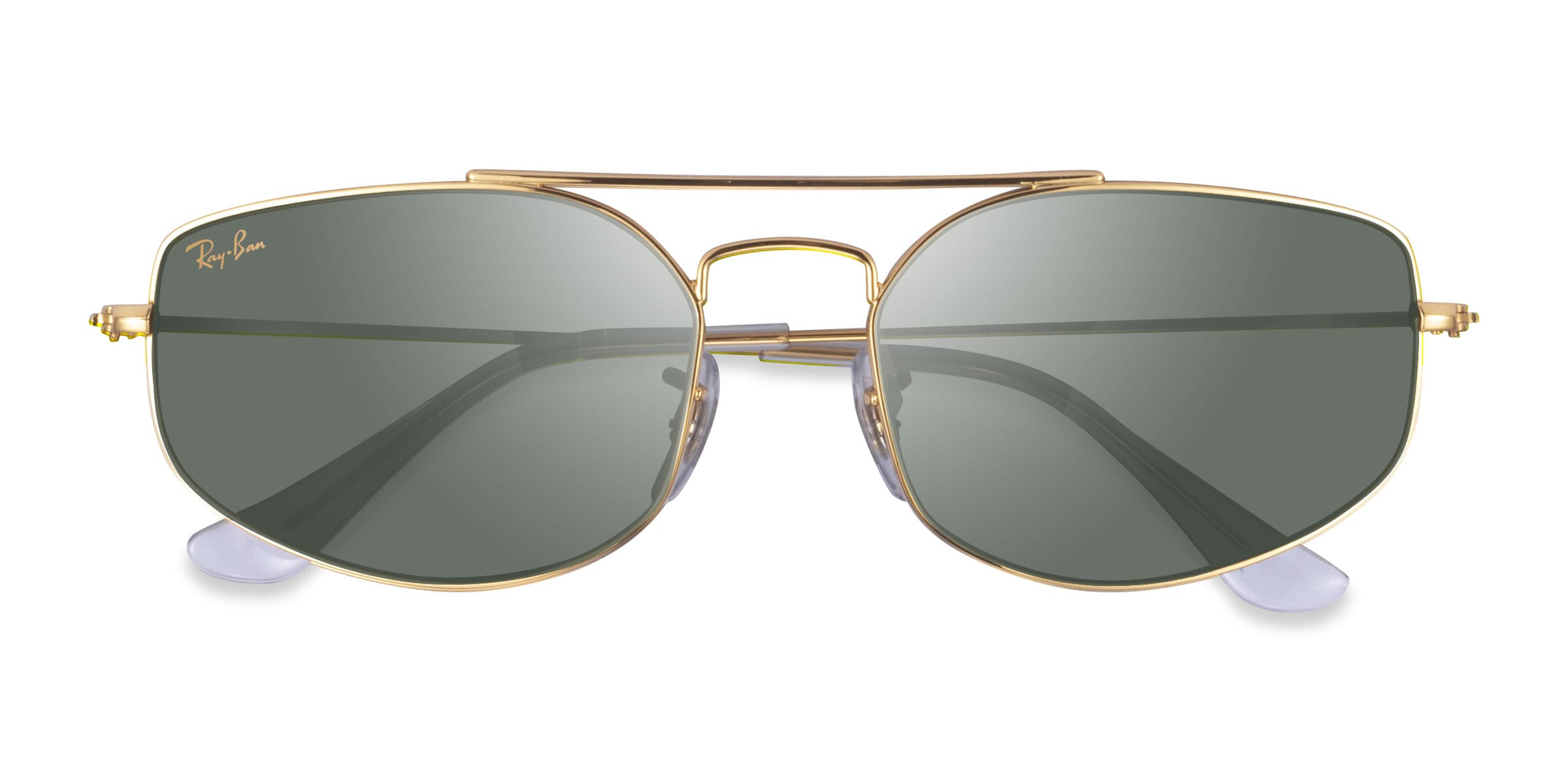 Ray-Ban RB3845 Explorer 5 - Aviator Gold Frame Prescription Sunglasses
