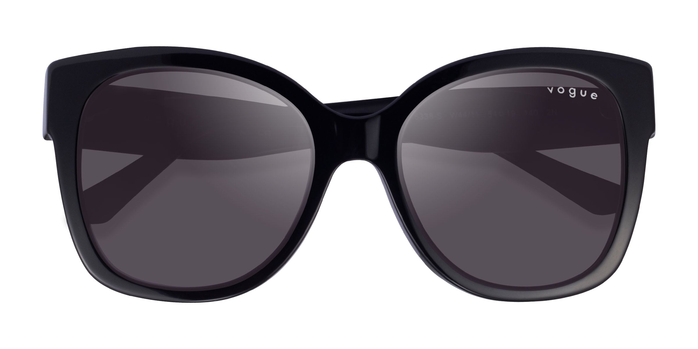 Vogue Eyewear VO5338S - Cat Eye Black Frame Sunglasses For Women