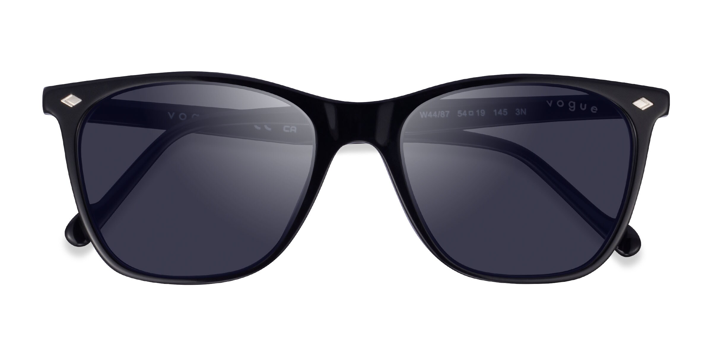 Vogue Eyewear VO5351S - Square Black Frame Prescription Sunglasses