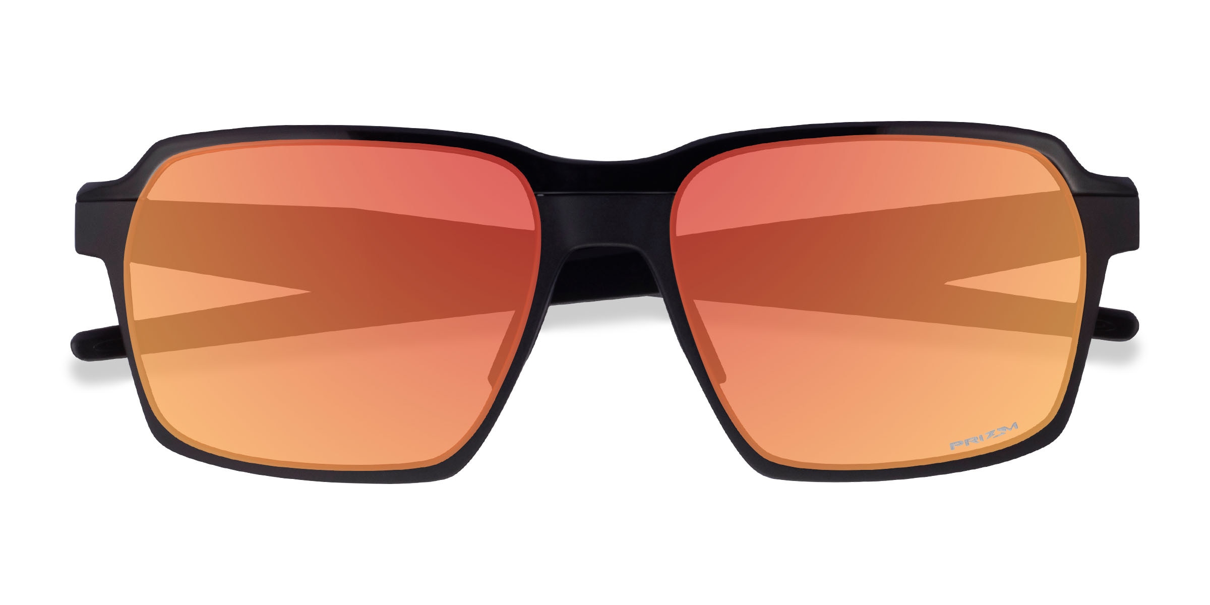Oakley Parlay - Rectangle Matte Black Frame Sunglasses For Men