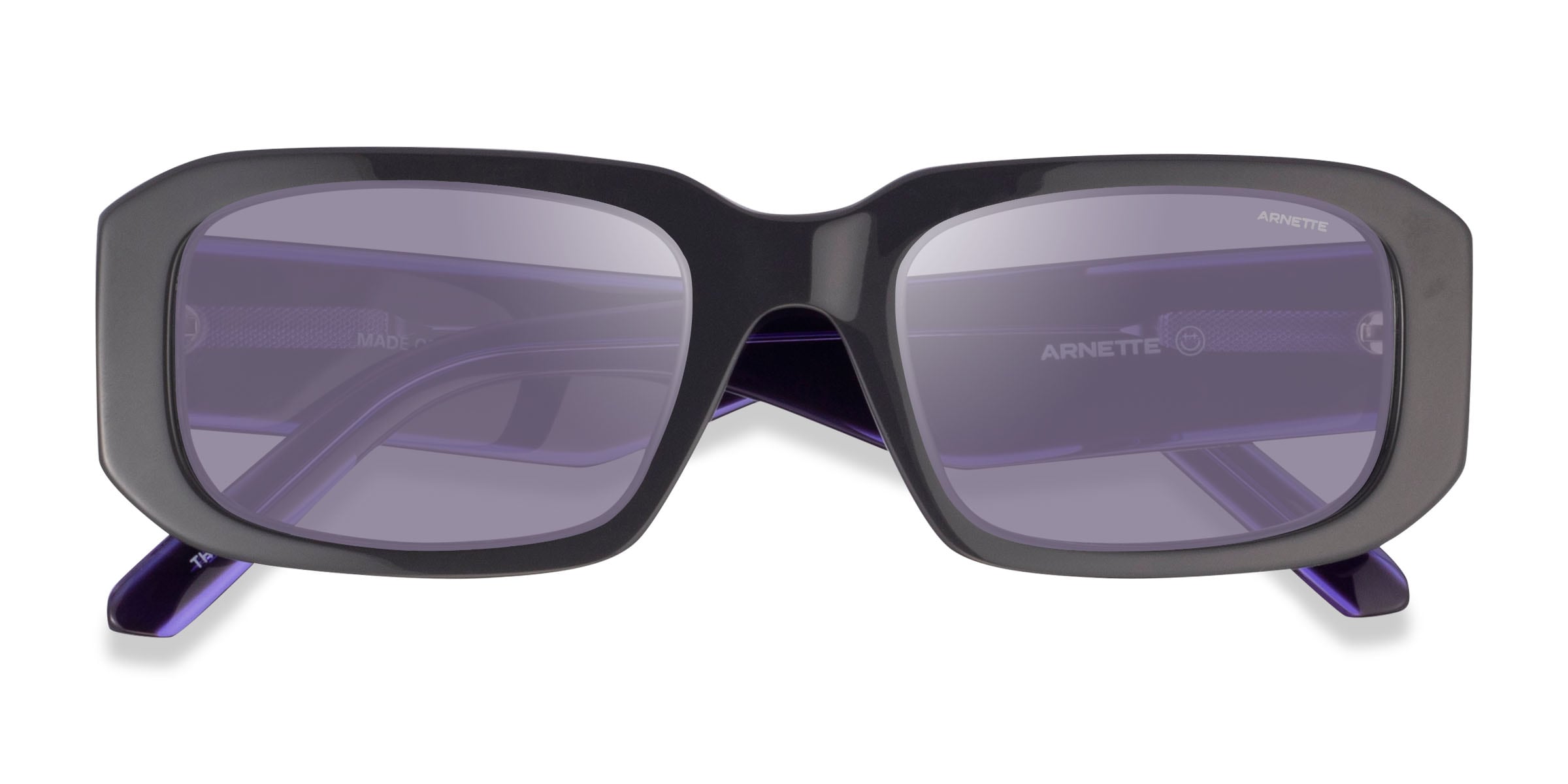 ARNETTE Thekidd - Square Gray Frame Prescription Sunglasses