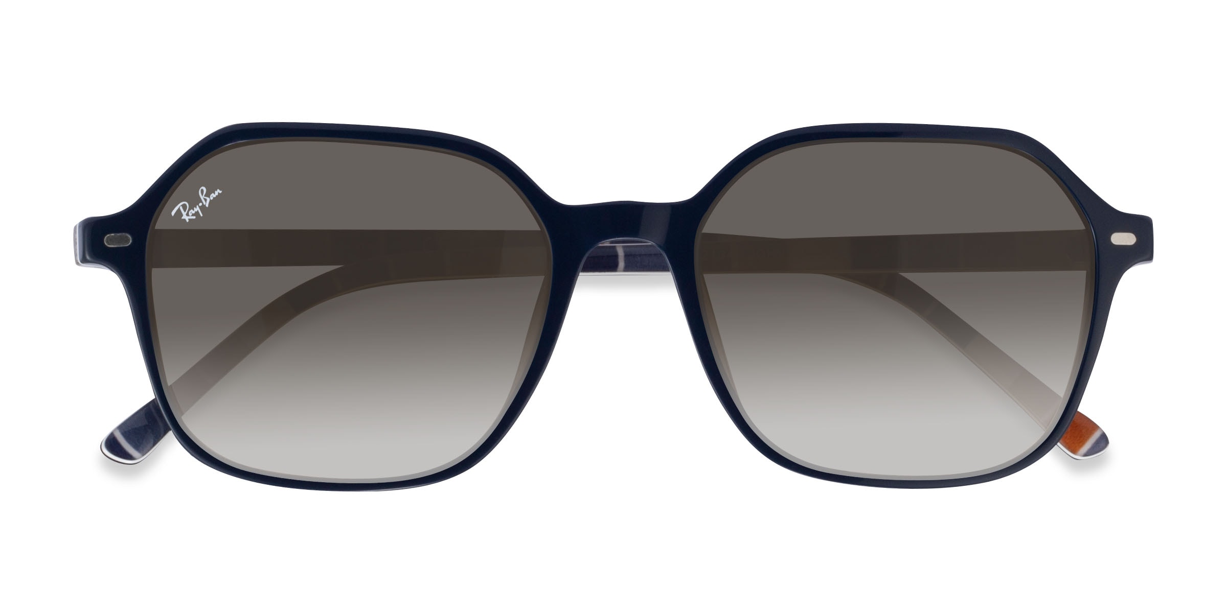 Ray-Ban RB2194 John - Square Blue Frame Prescription Sunglasses
