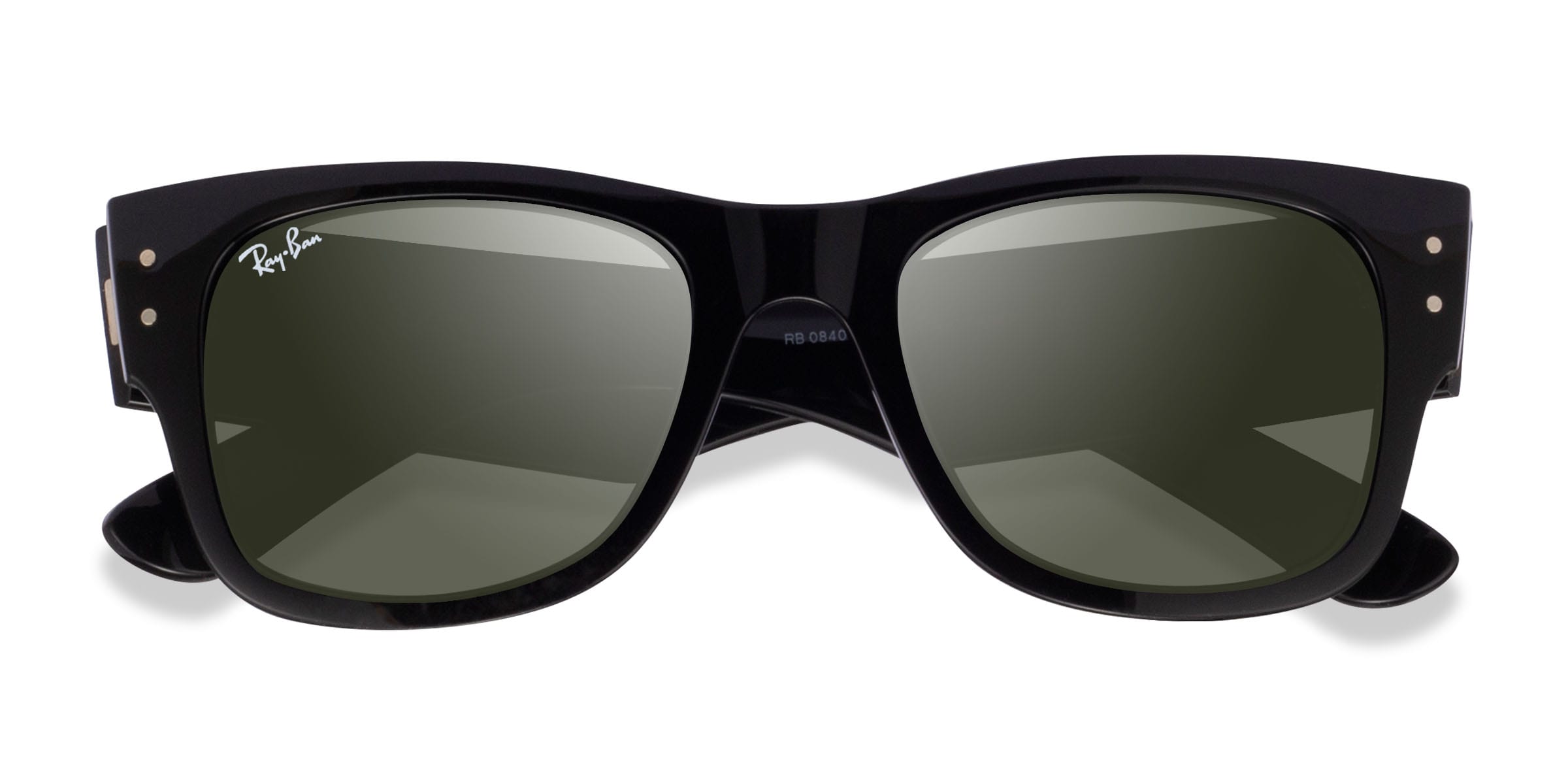 Ray-Ban RB0840S - Wayfarer Black Frame Prescription Sunglasses