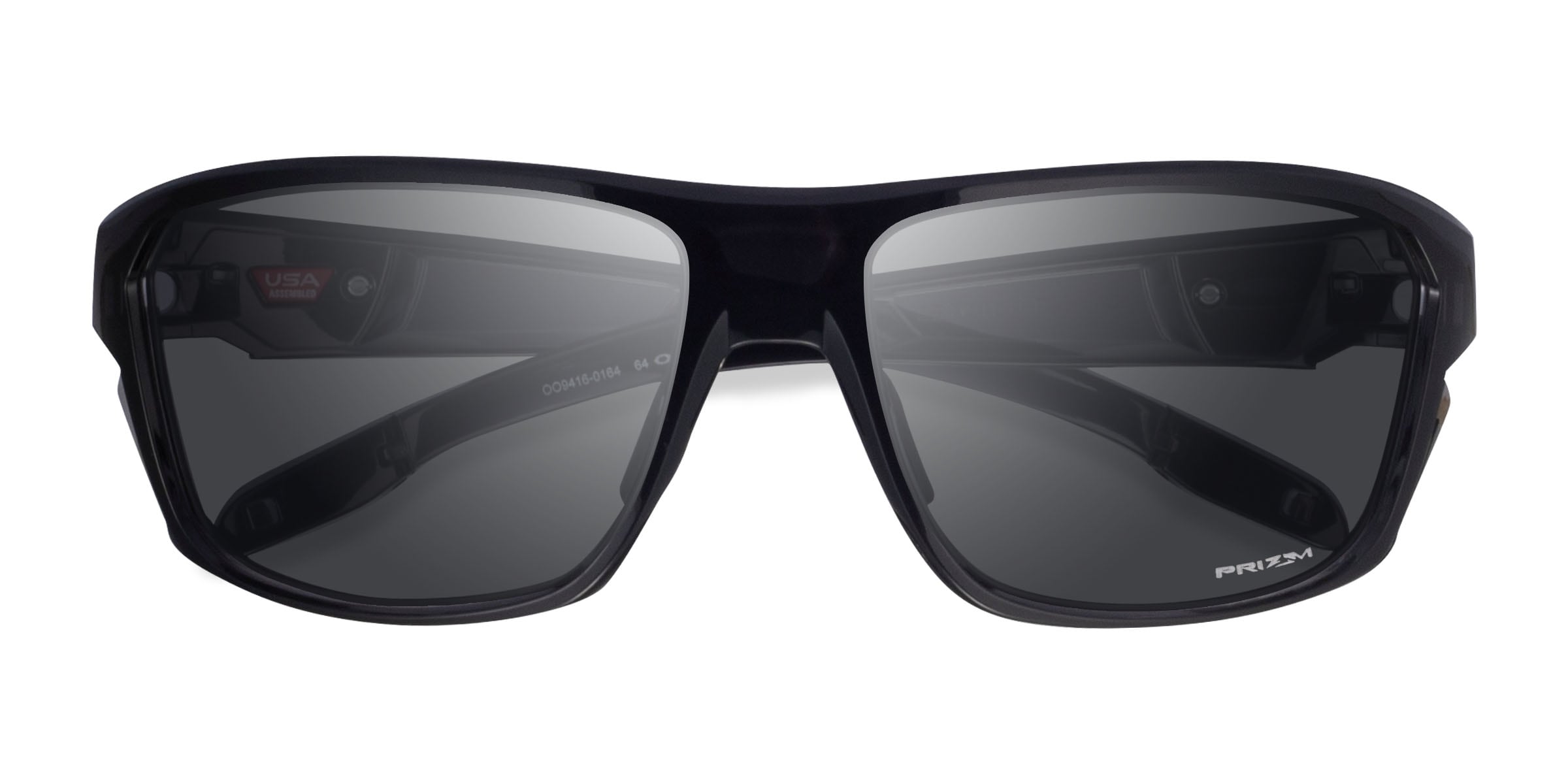 Oakley Split Shot - Rectangle Black Ink Frame Sunglasses For Men