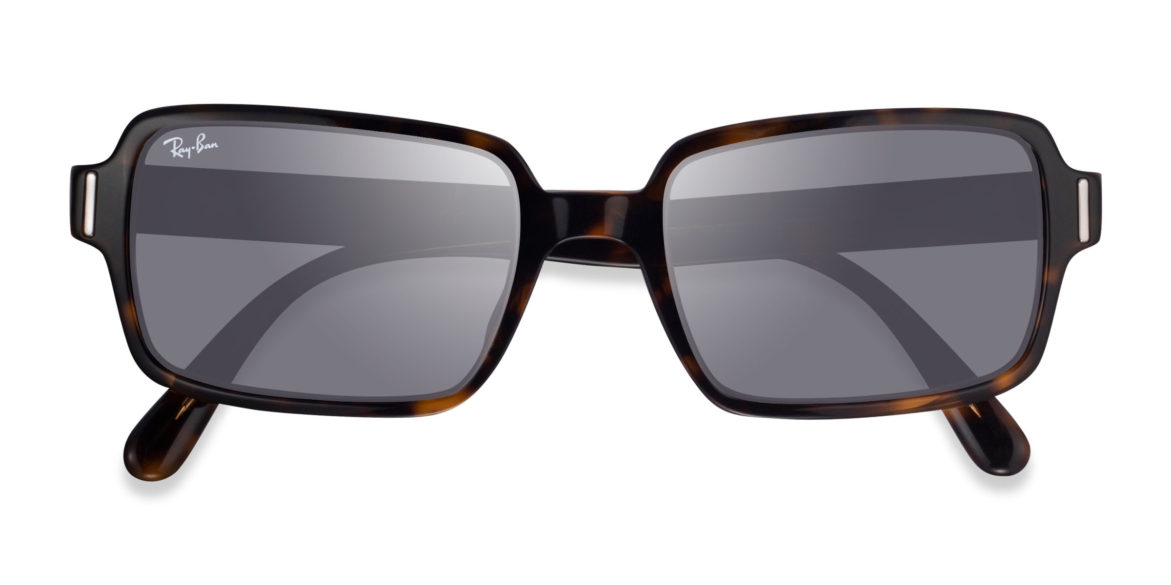 Ray-Ban RB2189 Benji - Rectangle Tortoise Brown Frame Prescription Sunglasses