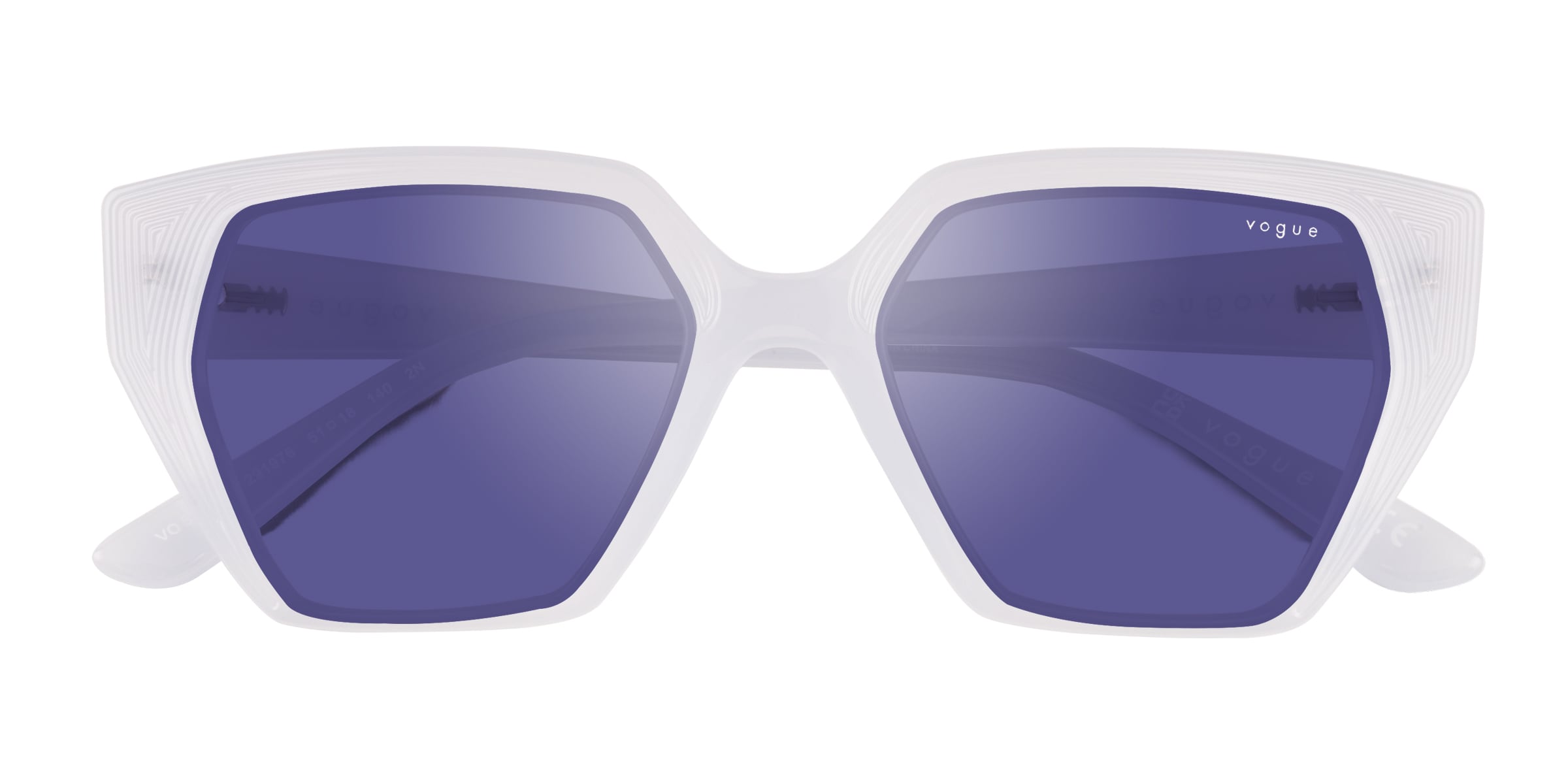 Vogue Eyewear VO5376S - Square Clear Frame Sunglasses For Women