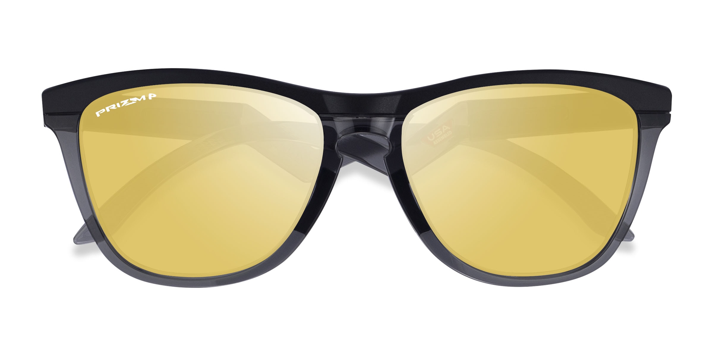 Oakley OO9289 Frogskins Tm - Square Black Frame Sunglasses For Men