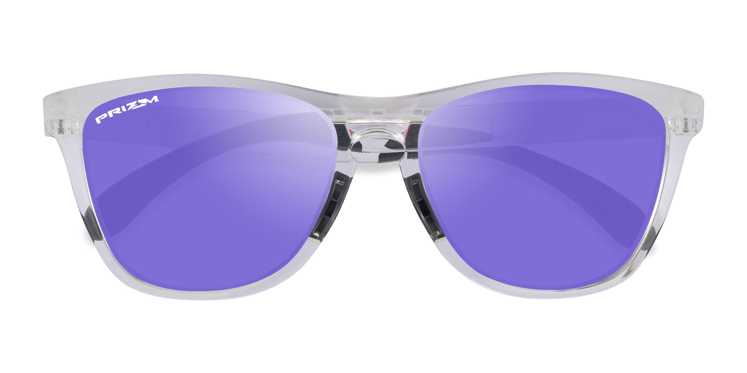 Oakley OO9284 Frogskins Tm - Square Matte Clear Frame Prescription Sunglasses