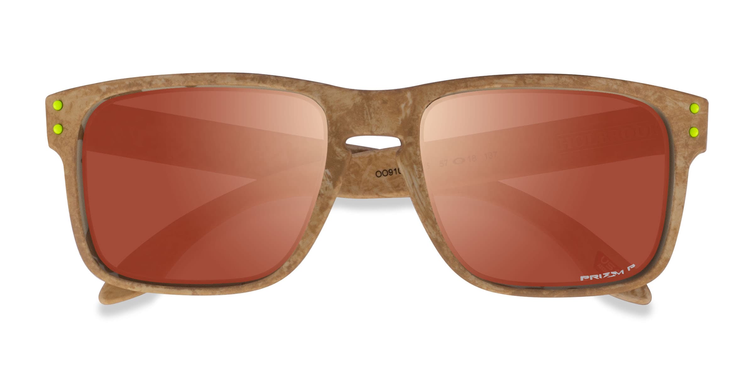 Oakley Holbrook - Square Light Brown Frame Prescription Sunglasses