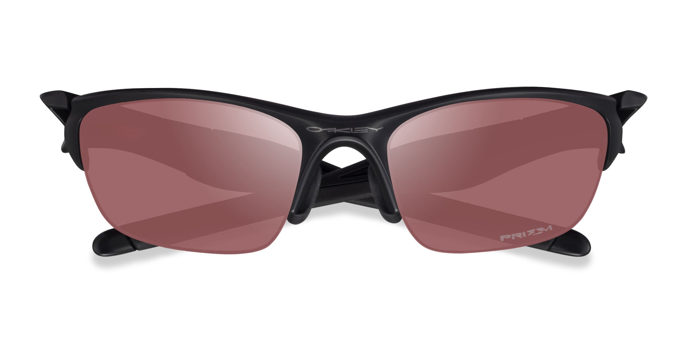 Oakley OO9153 Half Jacket 2.0 - Rectangle Matte Black Frame Prescription Sunglasses