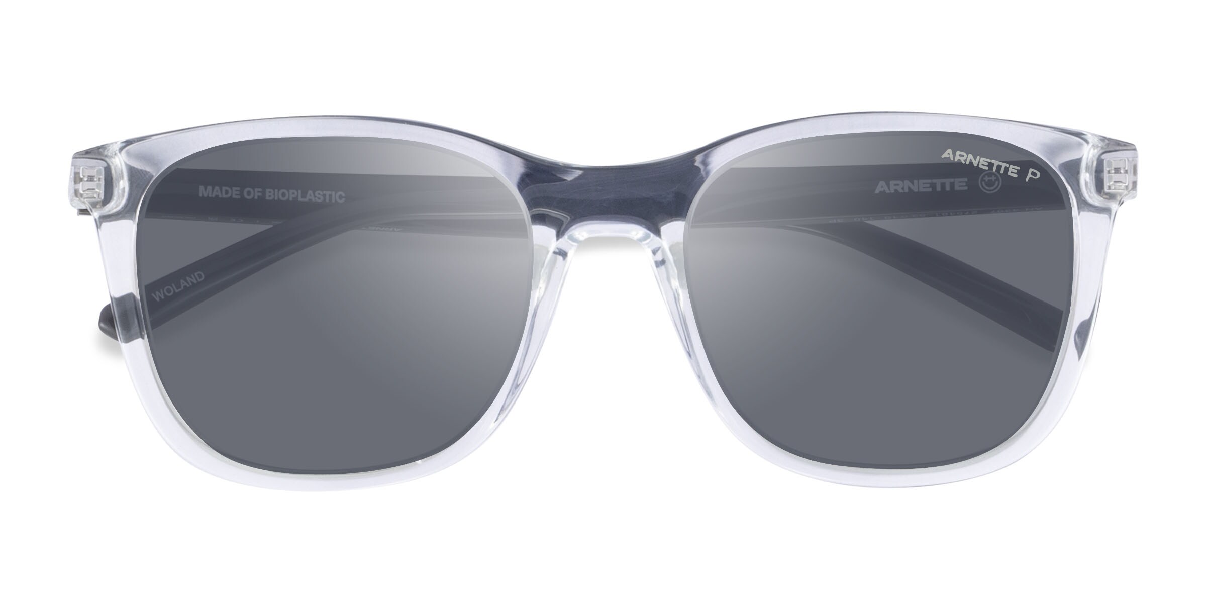 ARNETTE Woland - Square Clear Frame Prescription Sunglasses