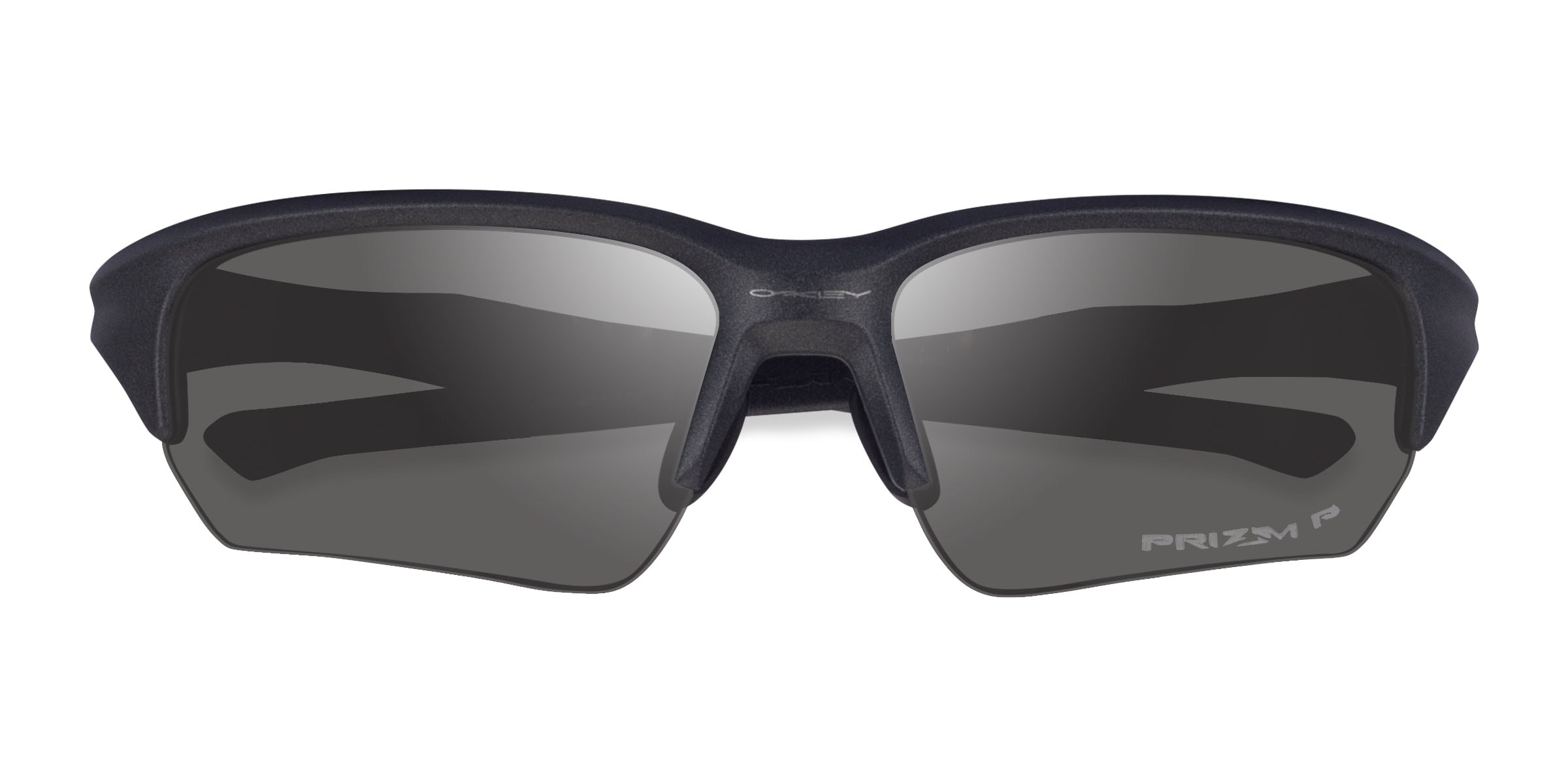 Oakley Flak Beta - Rectangle Matte Gray Frame Prescription Sunglasses