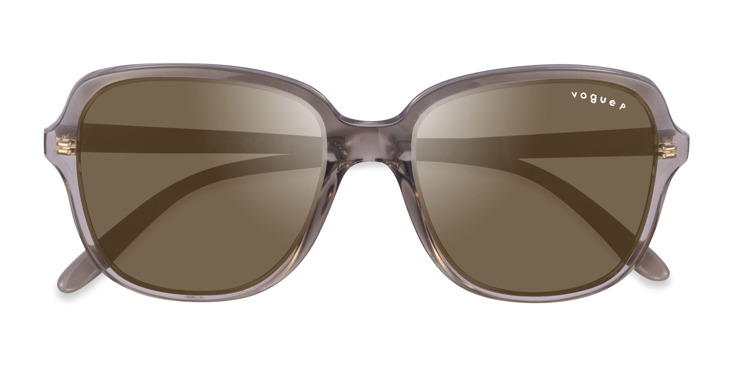 Vogue Eyewear VO5601S - Square Brown Frame Prescription Sunglasses