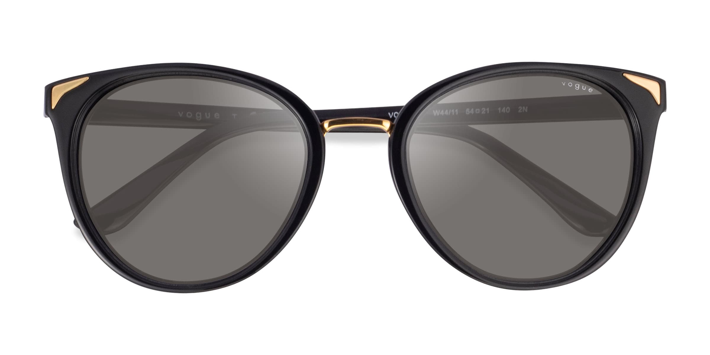 Vogue Eyewear VO5230S - Cat Eye Black Frame Sunglasses For Women