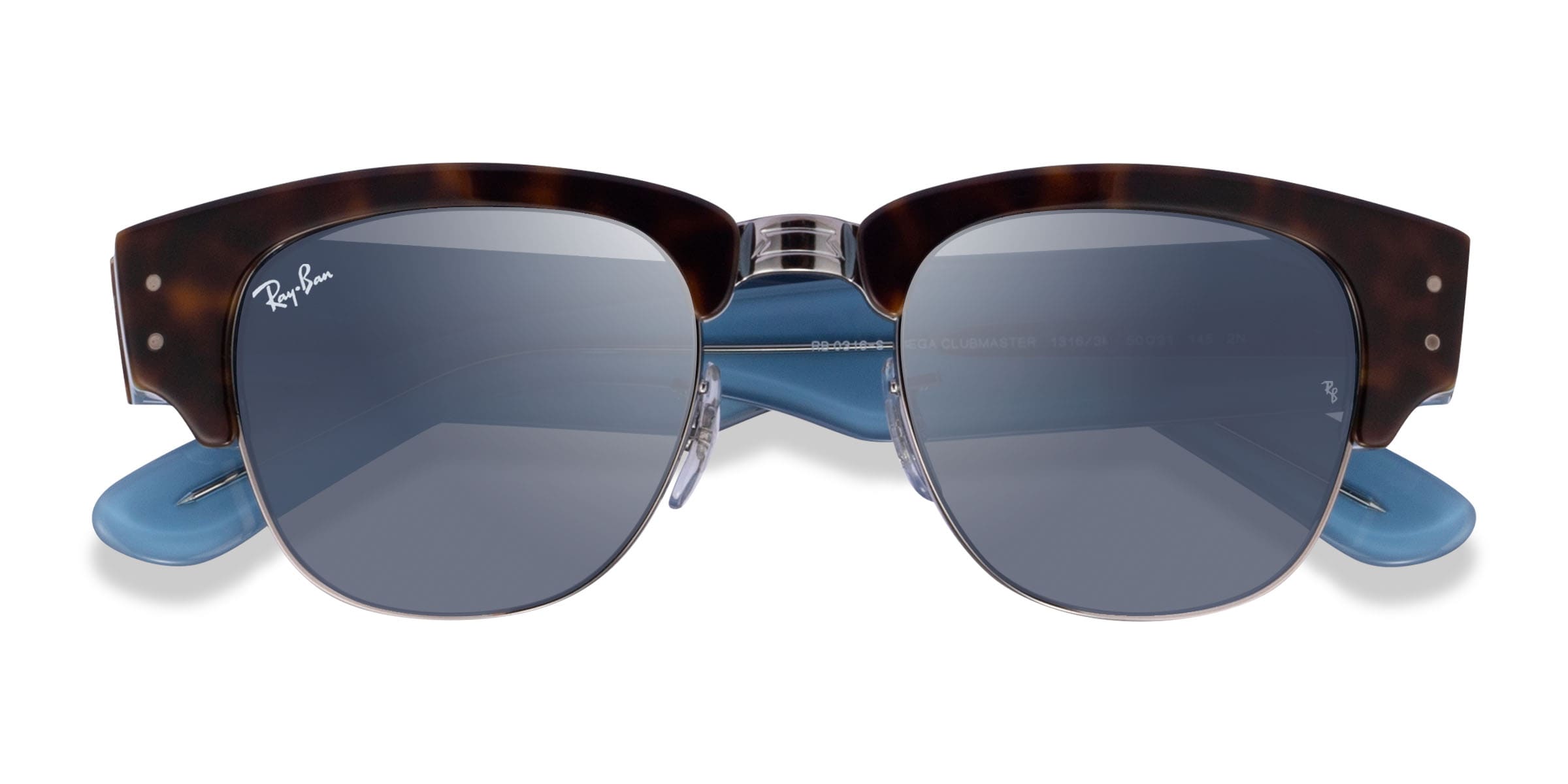 Ray-Ban RB0316S - Browline Tortoise Gunmetal Frame Prescription Sunglasses