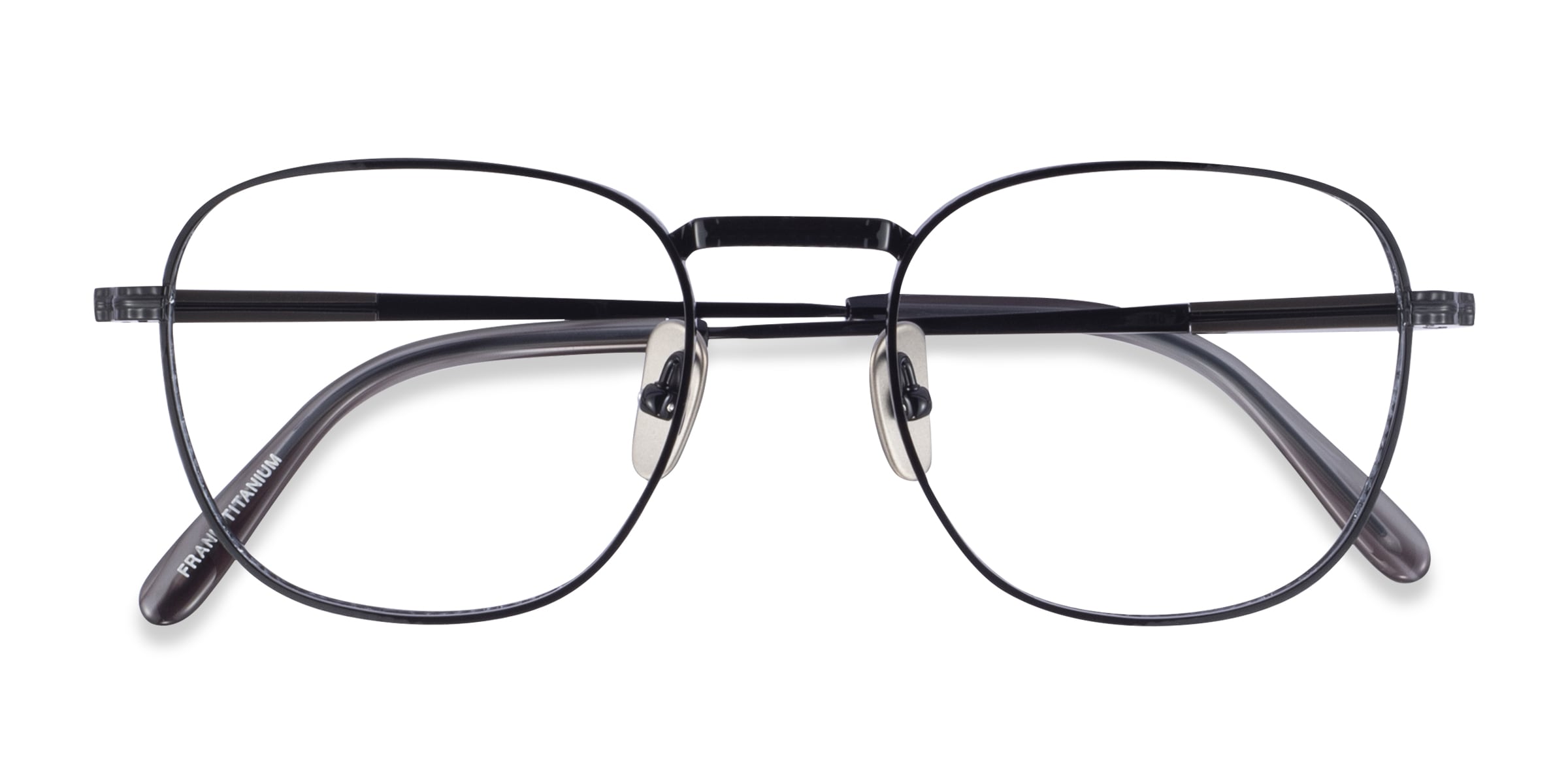 Ray-Ban RB8258V Frank - Square Black Frame Eyeglasses